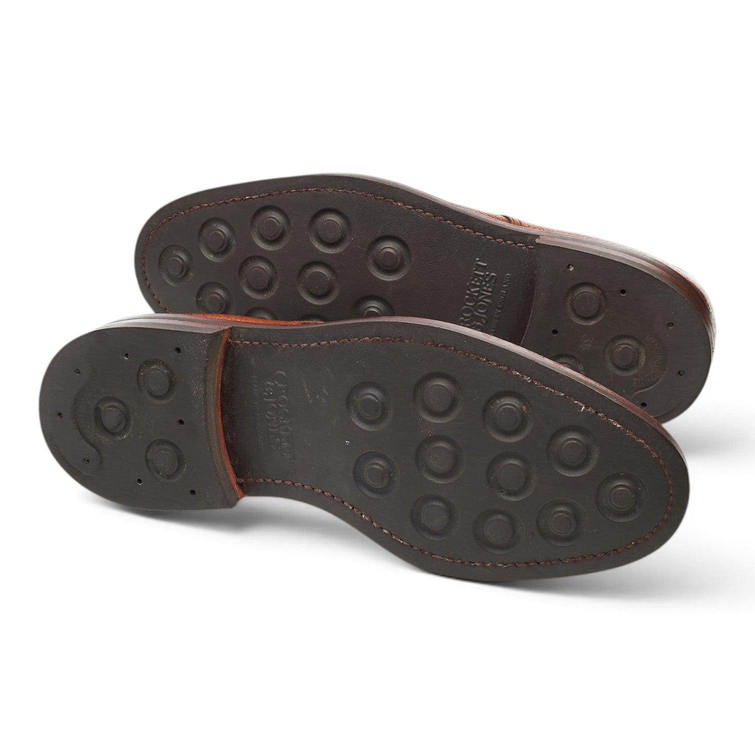 Crockett & Jones Grasmere derby cuir grainé UK 7.5