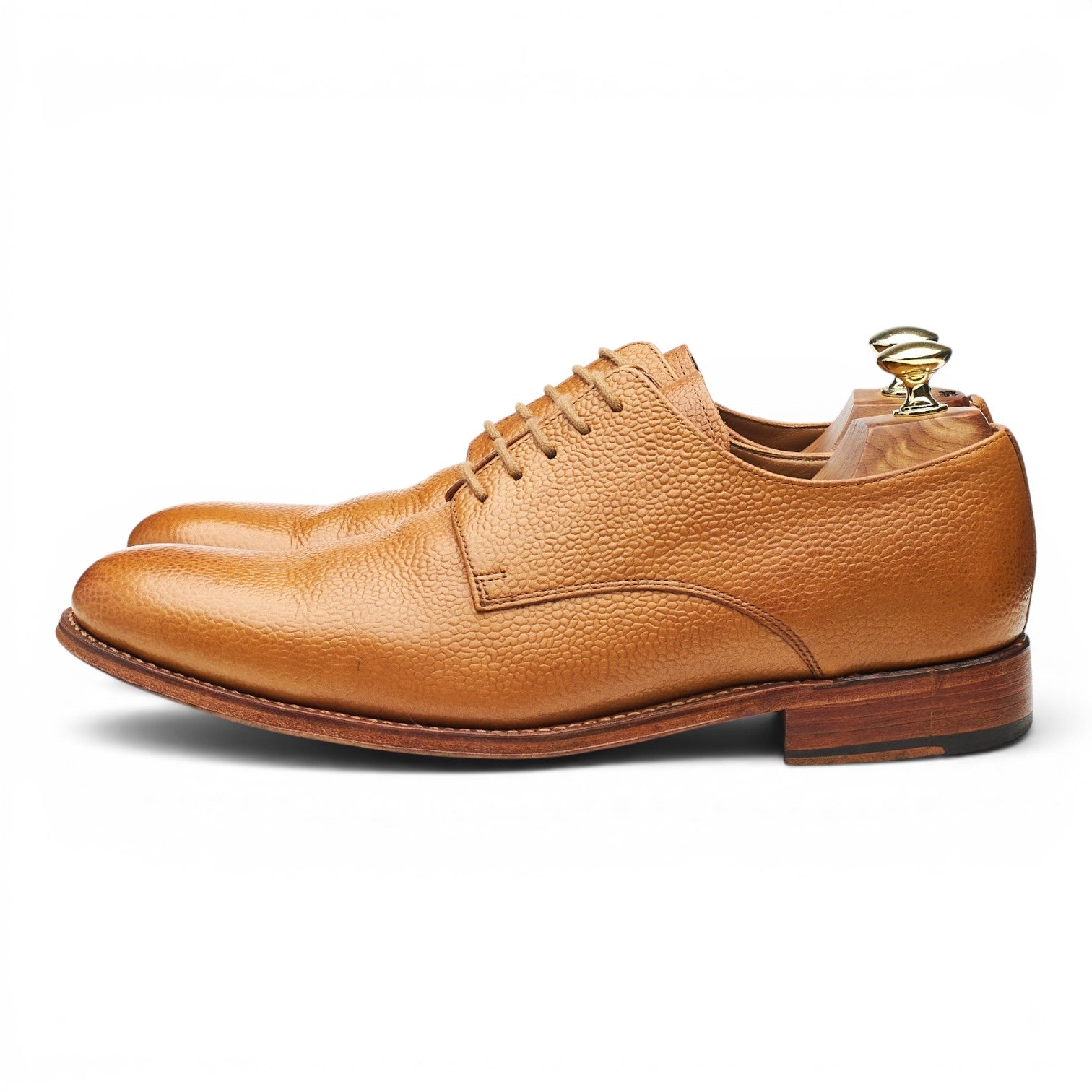 Grenson Toby derby cuir grainé marron 7 F