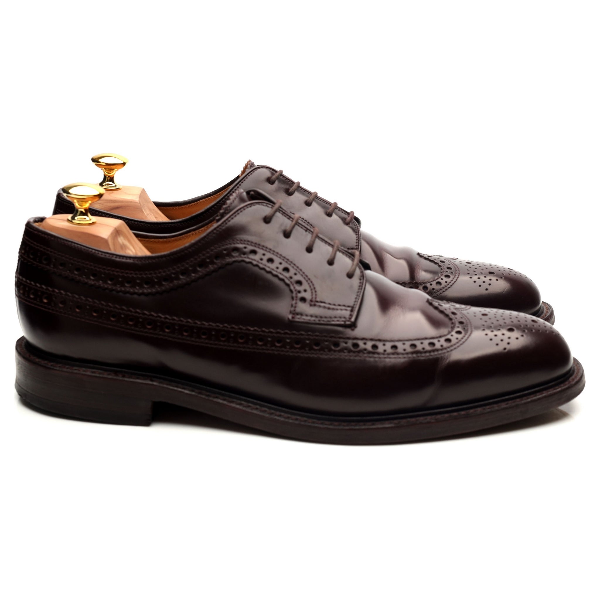 Loake Royal Brogue derby bordeaux cuir pointure UK 11