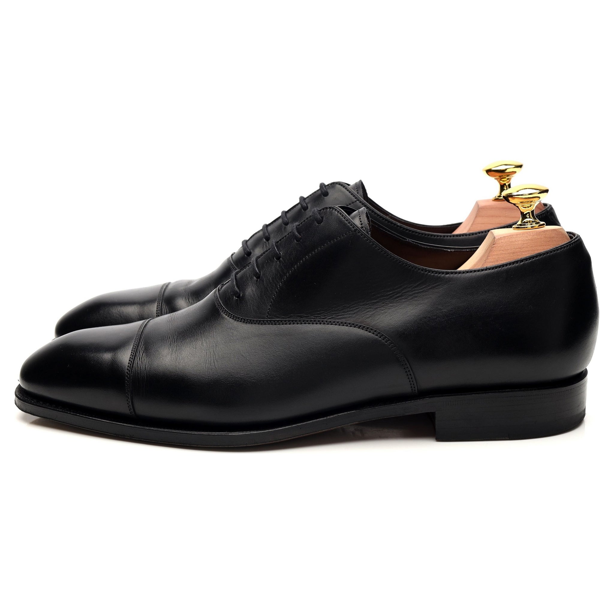 Carmina 80386 richelieu cuir noir pointure UK 7.5