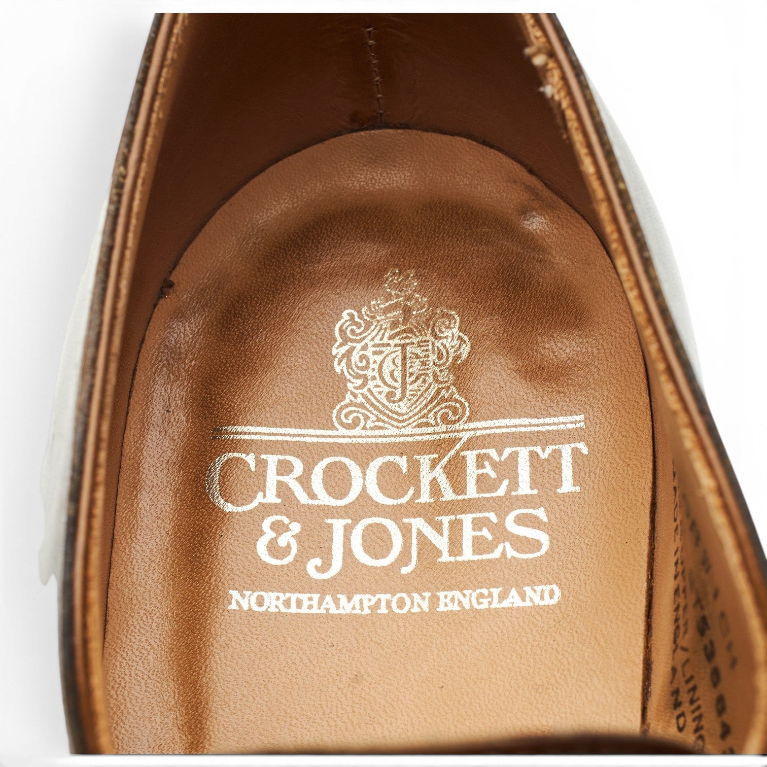 Crockett & Jones Norwich derby cuir marron UK 8