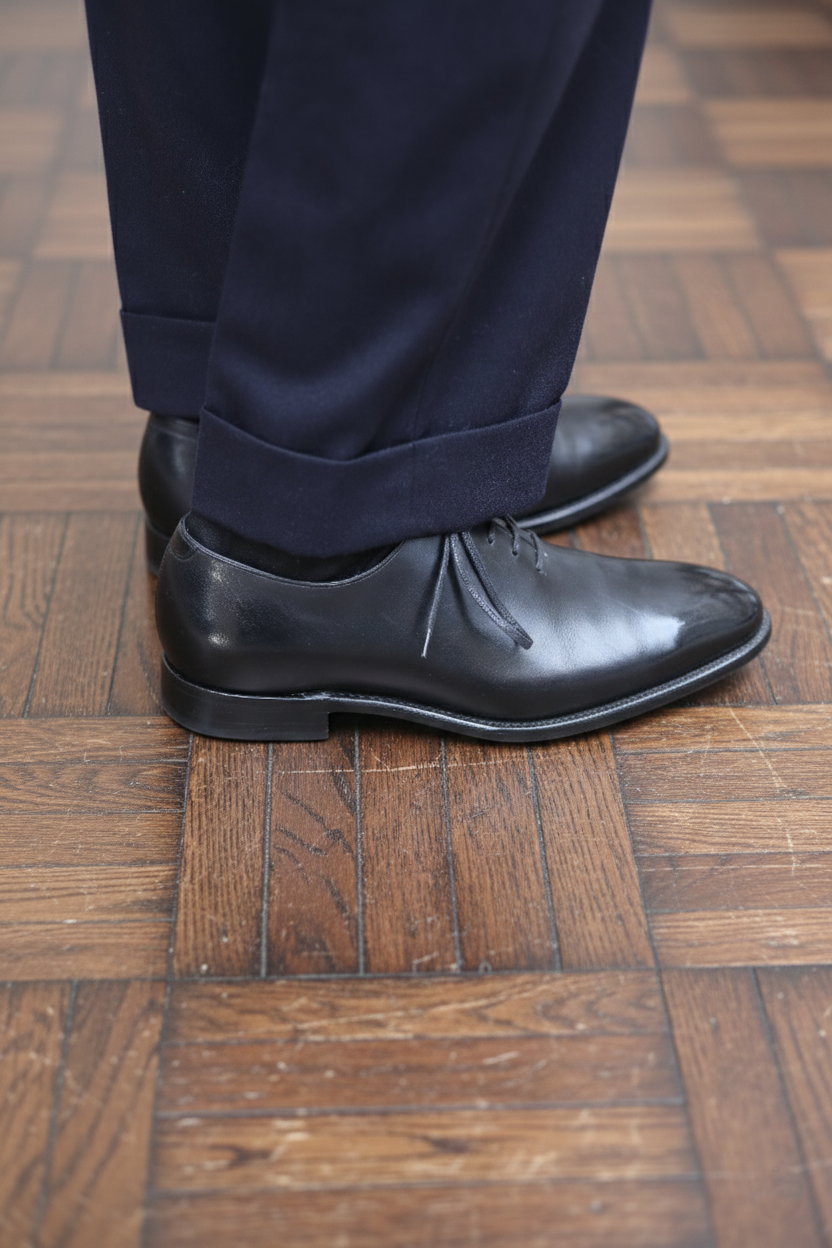 Malfroid Mareuil one cut richelieu cuir lisse