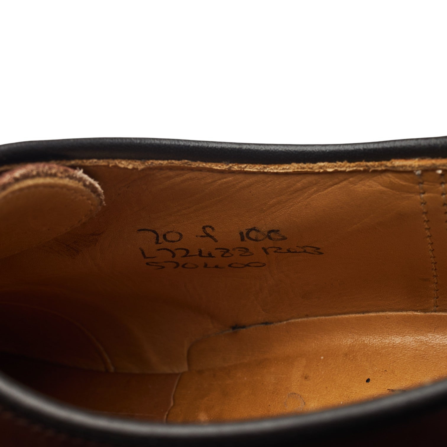 Church's derby bout droit cuir marron UK 7