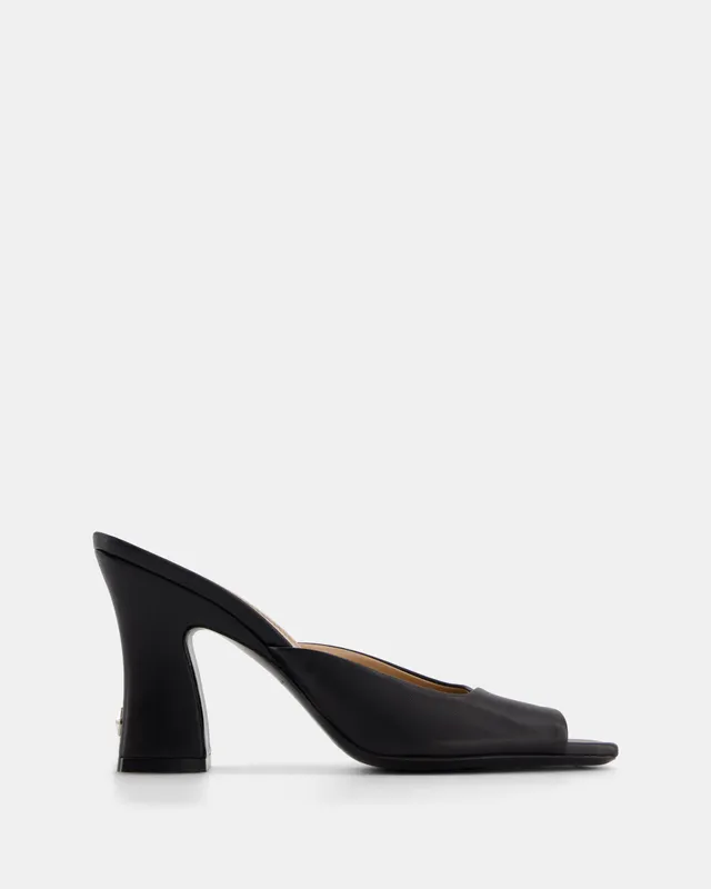 Nodaleto Nodstalgia Brooke mules noir nappa talon 9 cm