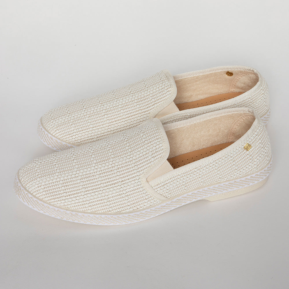 Rivieras Classic 1509 espadrille raphia ivoire