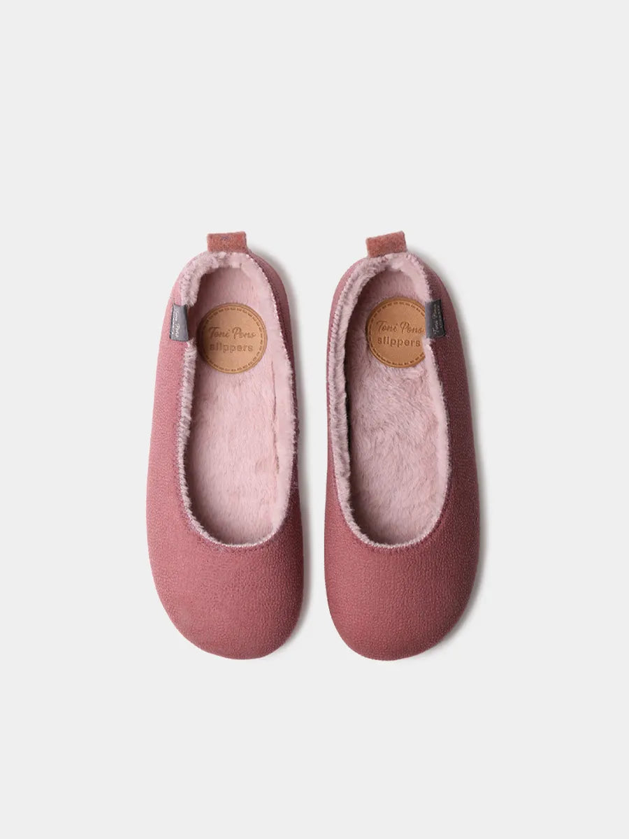 Toni Pons Molina chaussons ballerines fourrés