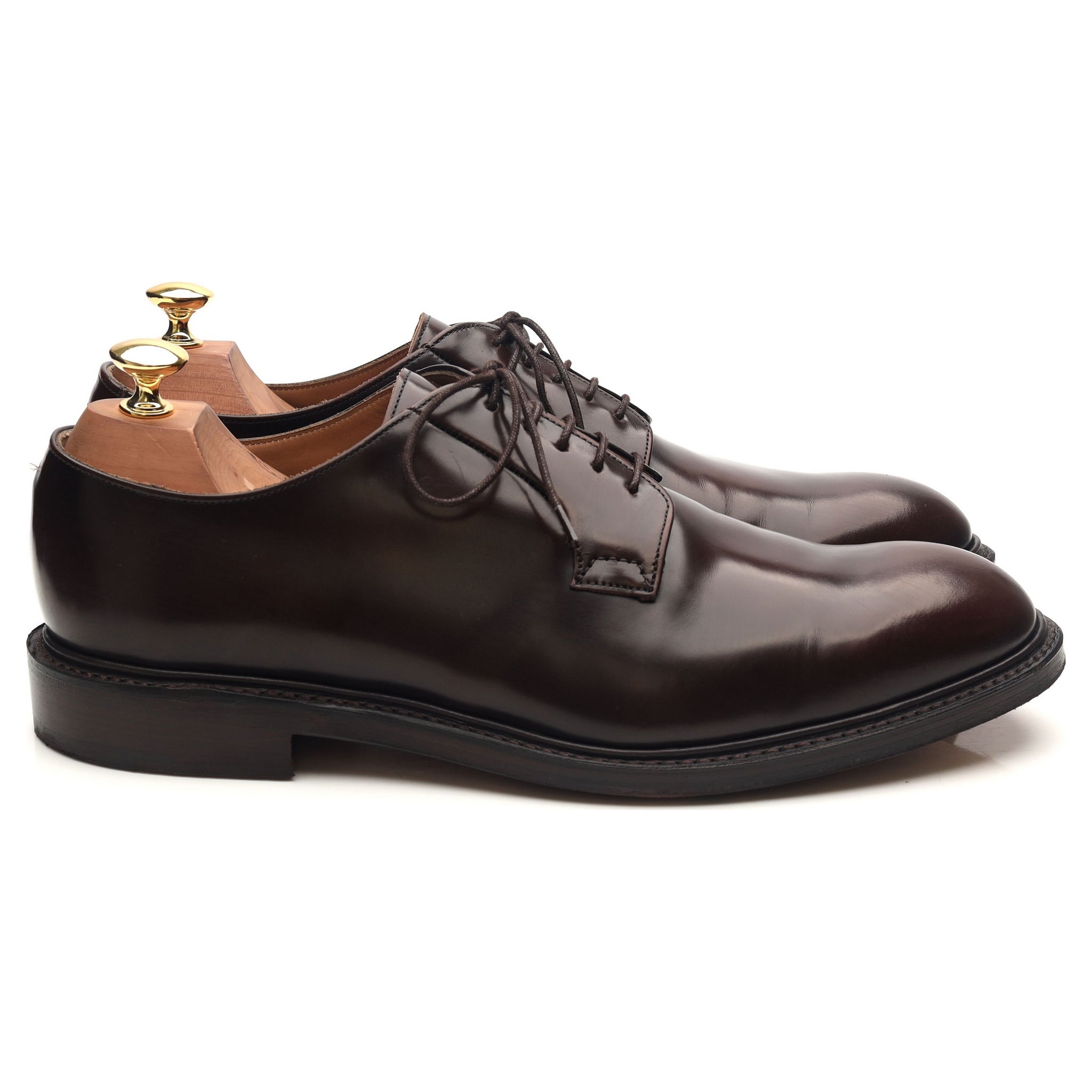 Cheaney Charles derby cuir foncé marron UK 9.5 F