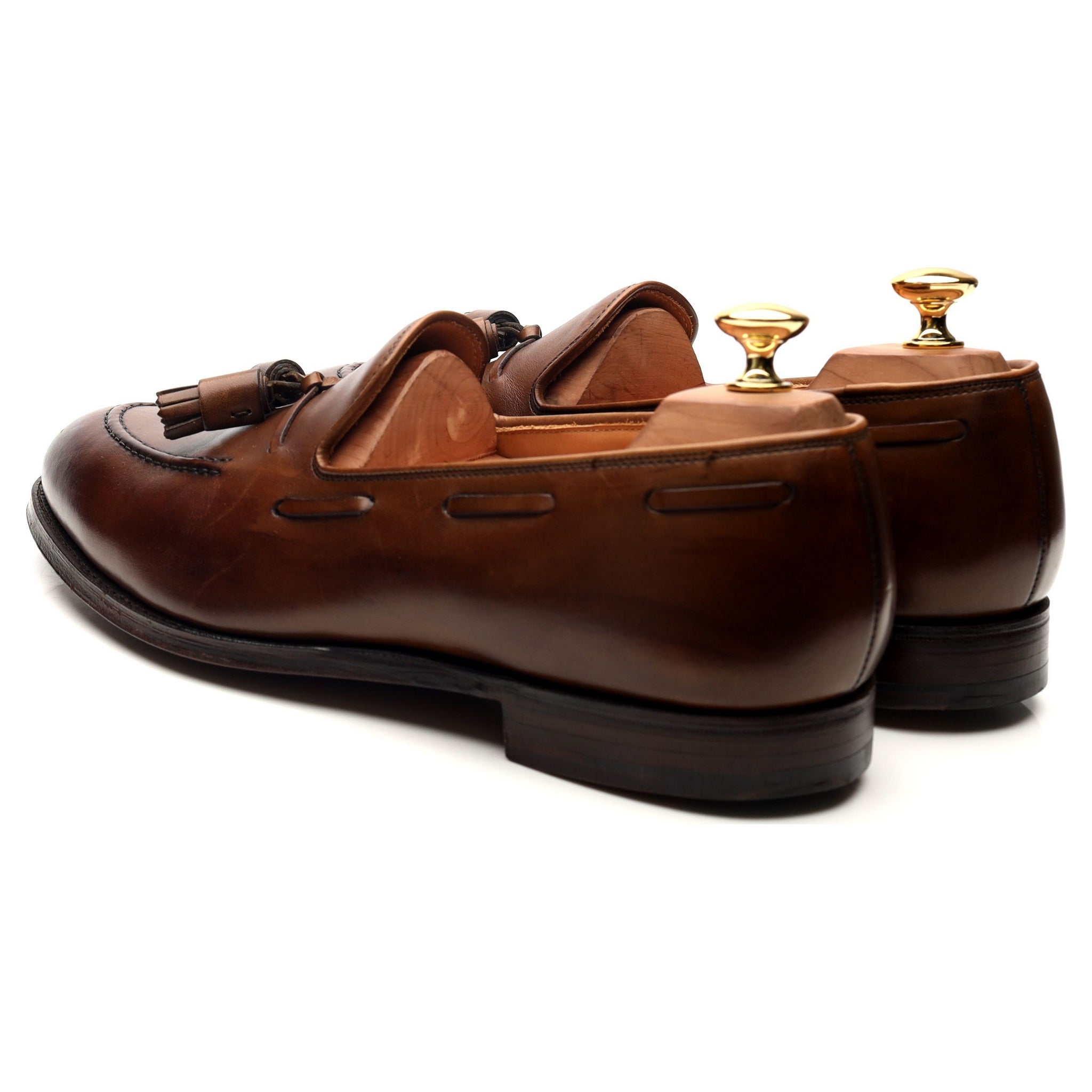 Crockett & Jones Cavendish 2 mocassin cuir marron 9.5 glands