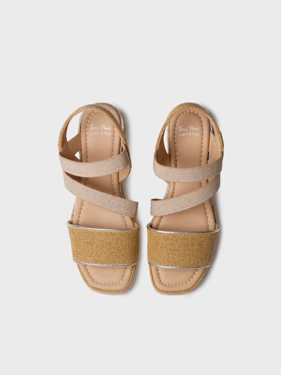 Toni Pons Oasis espadrilles femme compensé toile