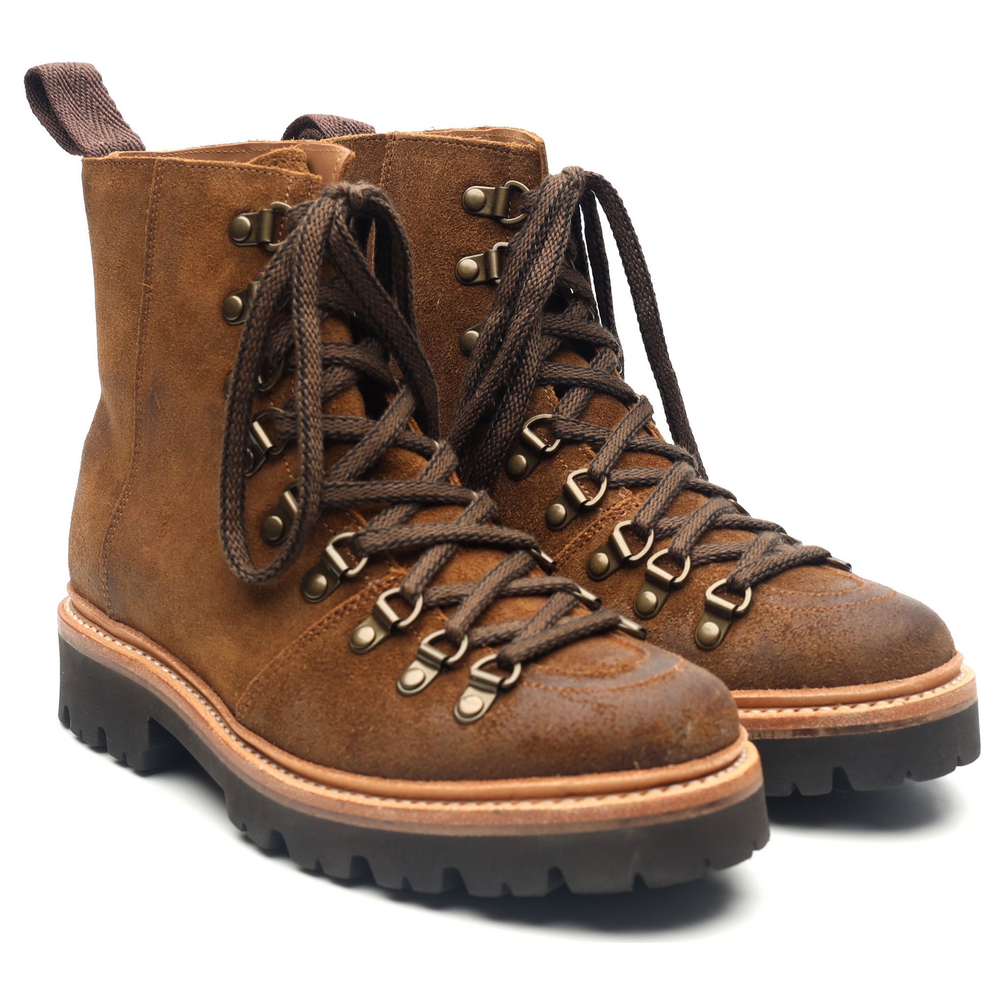 Grenson Nanette bottines marron UK 4 suède