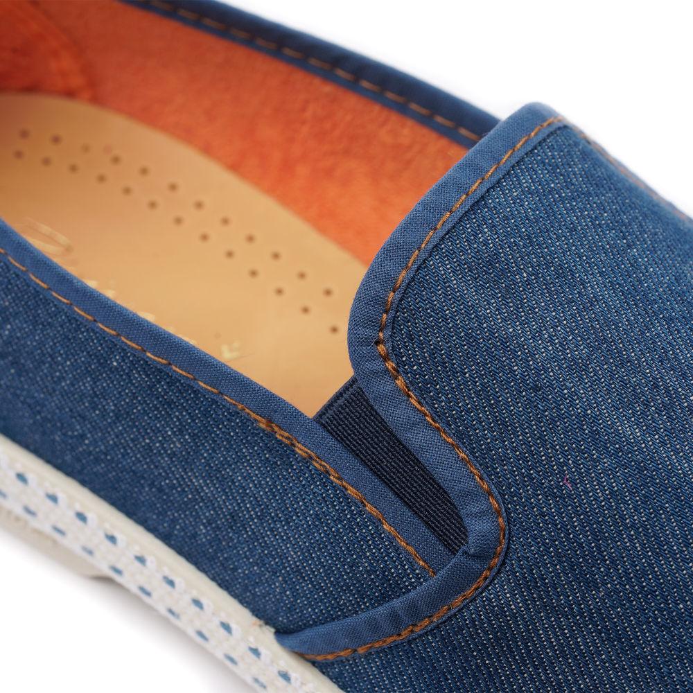 Rivieras Classic Jean Bleu espadrilles bleu denim