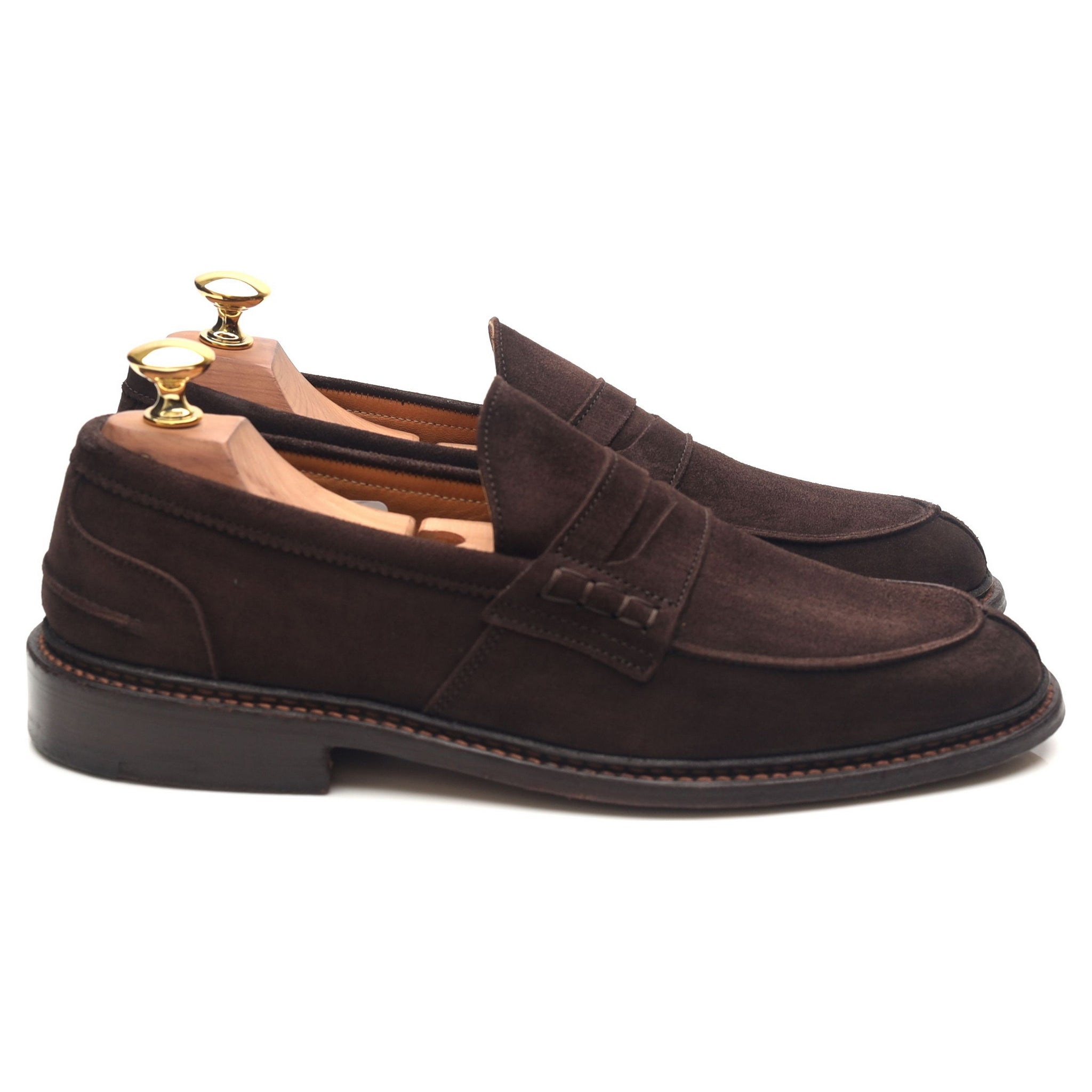 Tricker's Eva mocassin femme suède marron UK 6.5