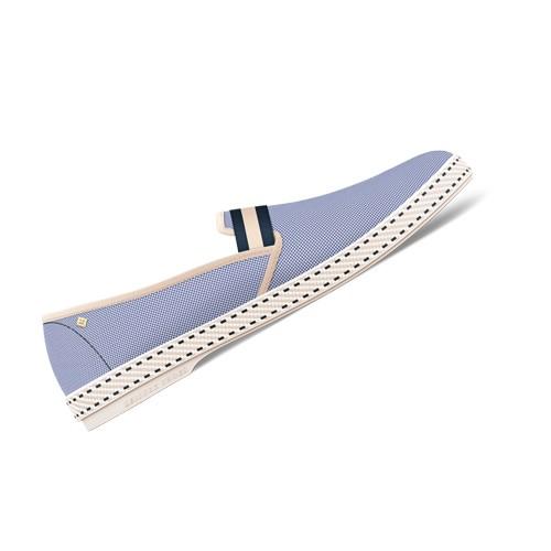 Rivieras Classic College Toile Bluish Espadrilles Bleu