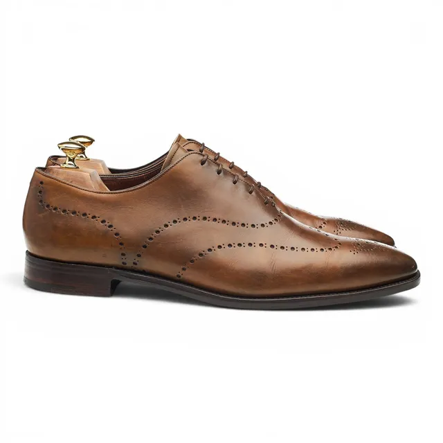 Cheaney Rushden richelieu brogue marron UK 10.5