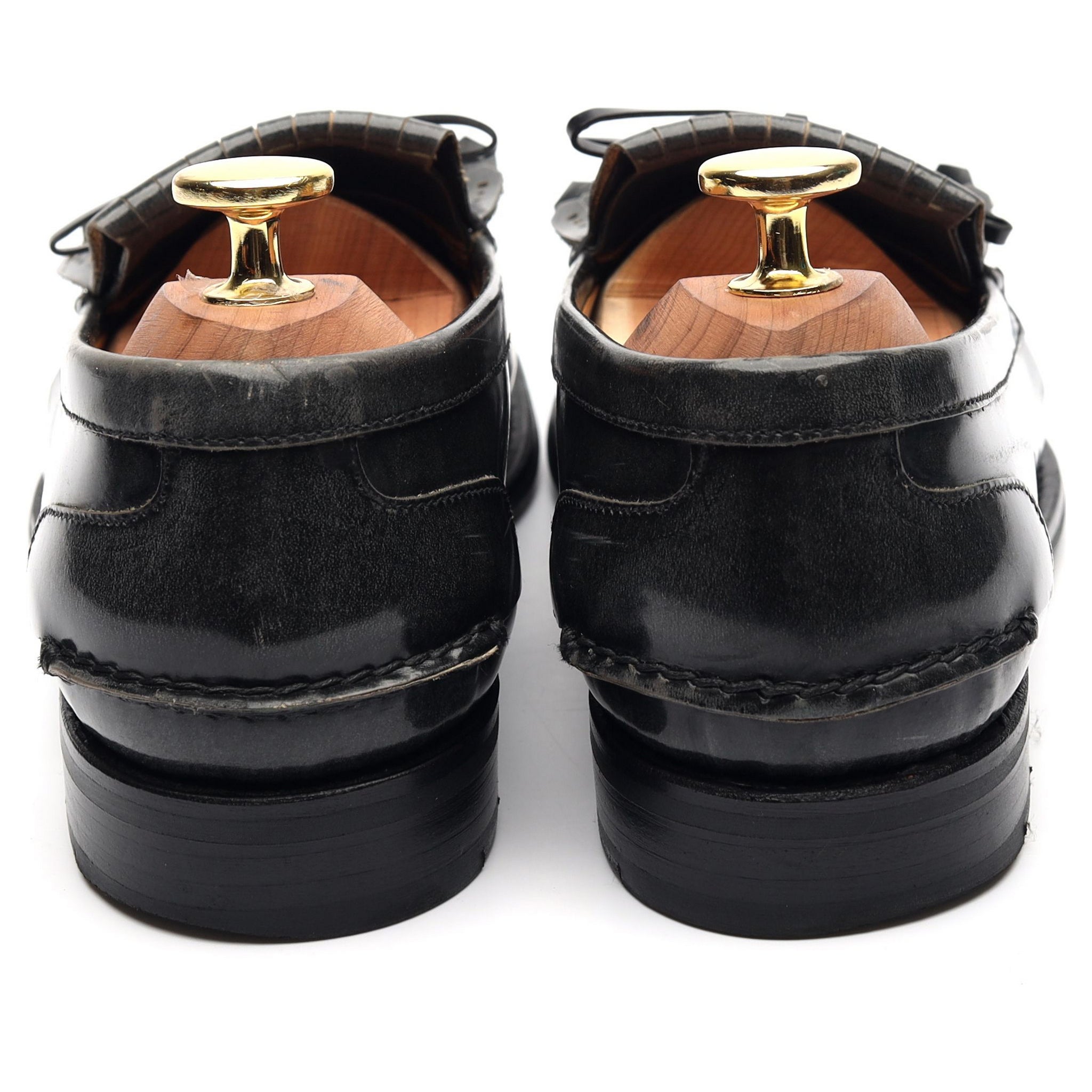 Church's Gracie mocassins cuir gris à franges 36,5
