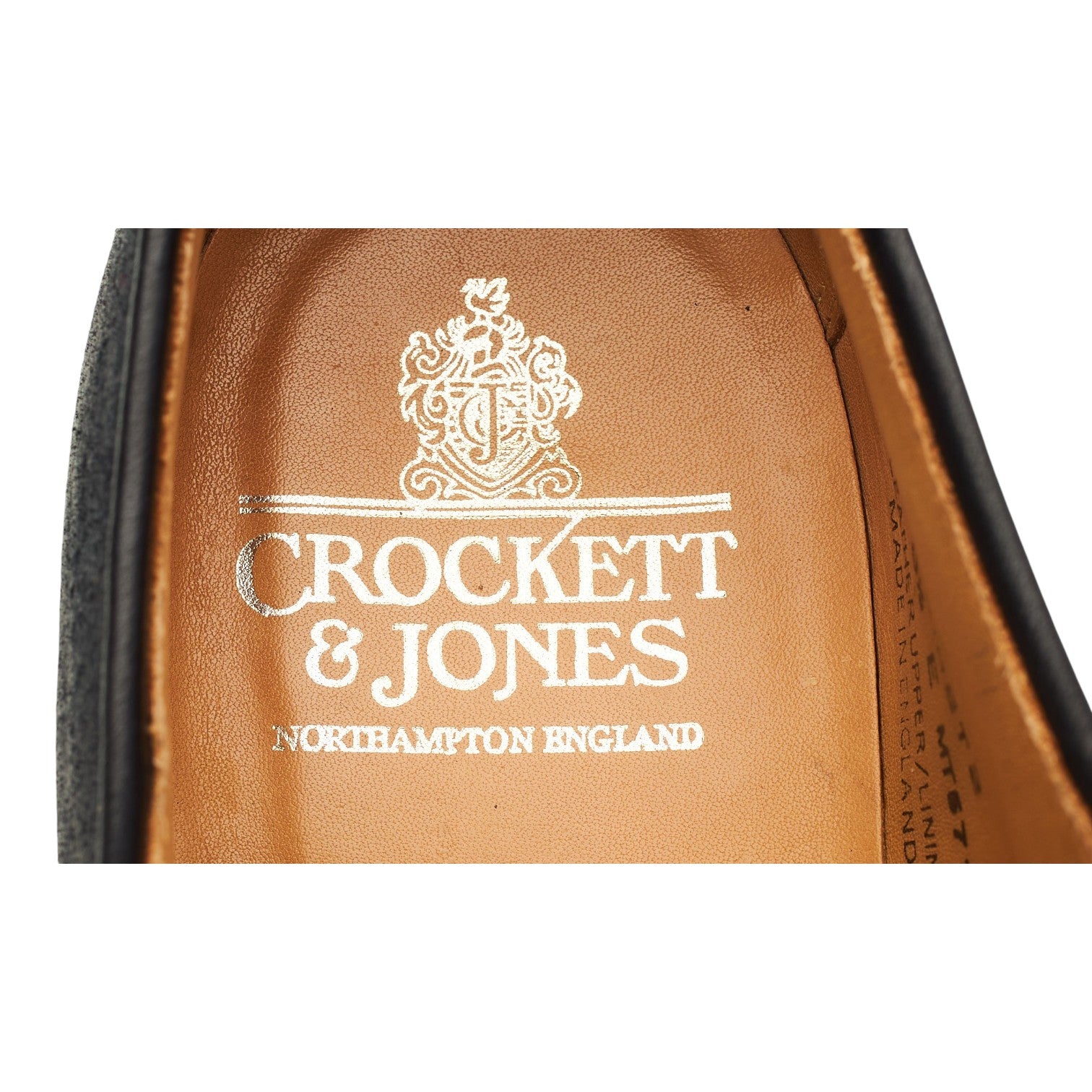 Crockett & Jones Sandhurst 2 derby suède noir 8,5 UK