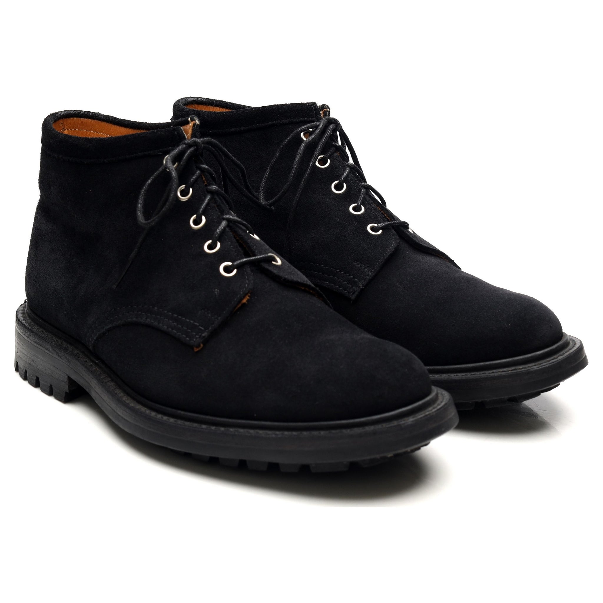 Margaret Howell bottines suède noir UK 8