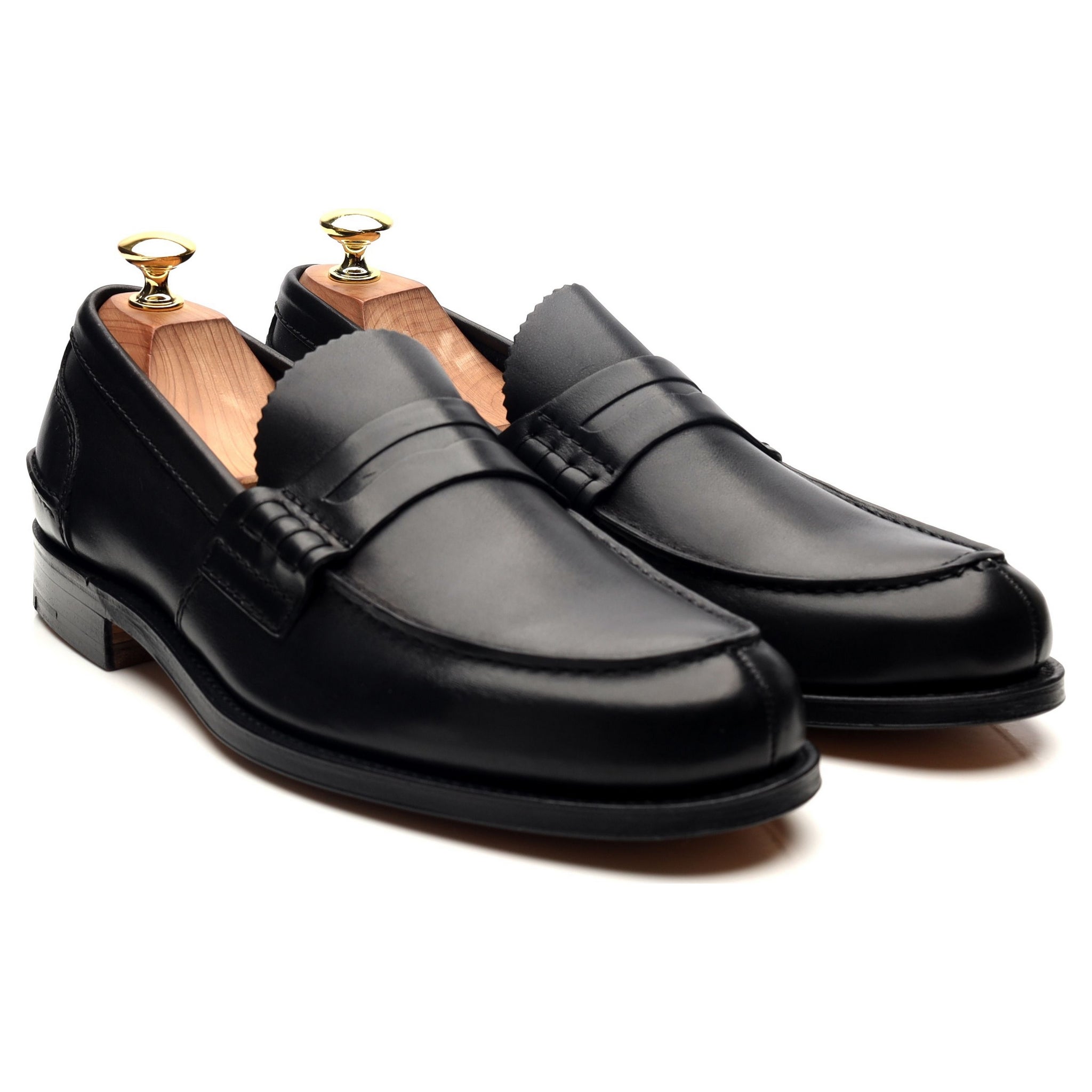 Church's Pembrey mocassins cuir noir UK 8