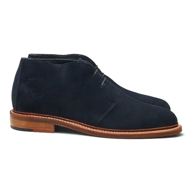 Oak Street Bootmakers Campus bottines chukka daim bleu UK 8.5
