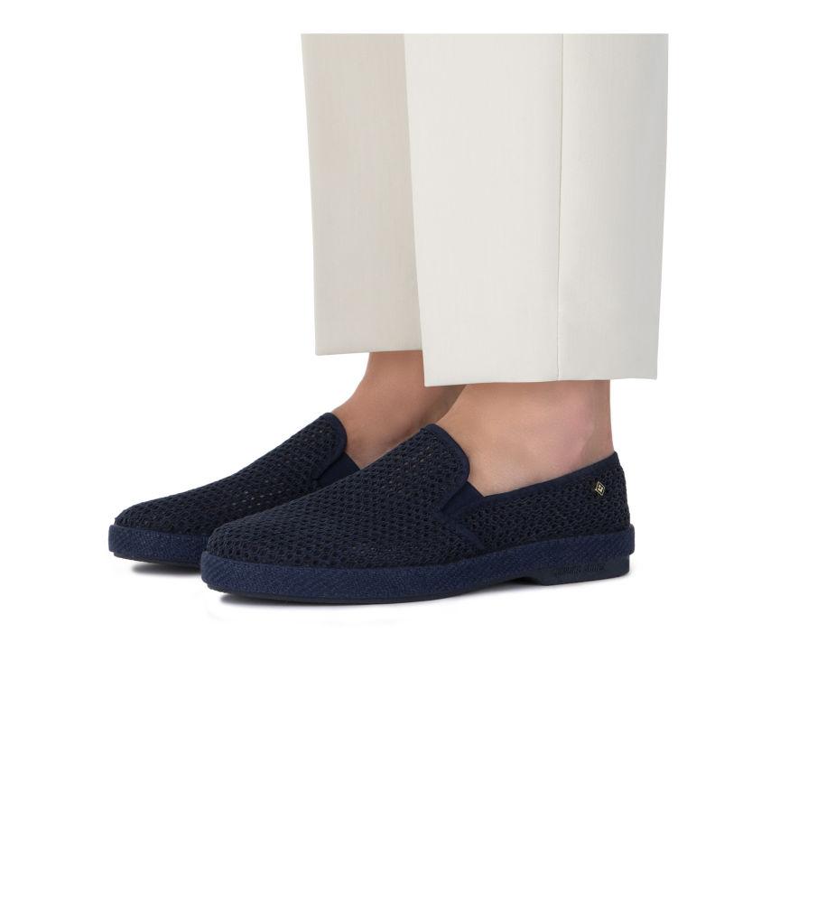 Rivieras Classic Filet 3204 Espadrille Marine Coton