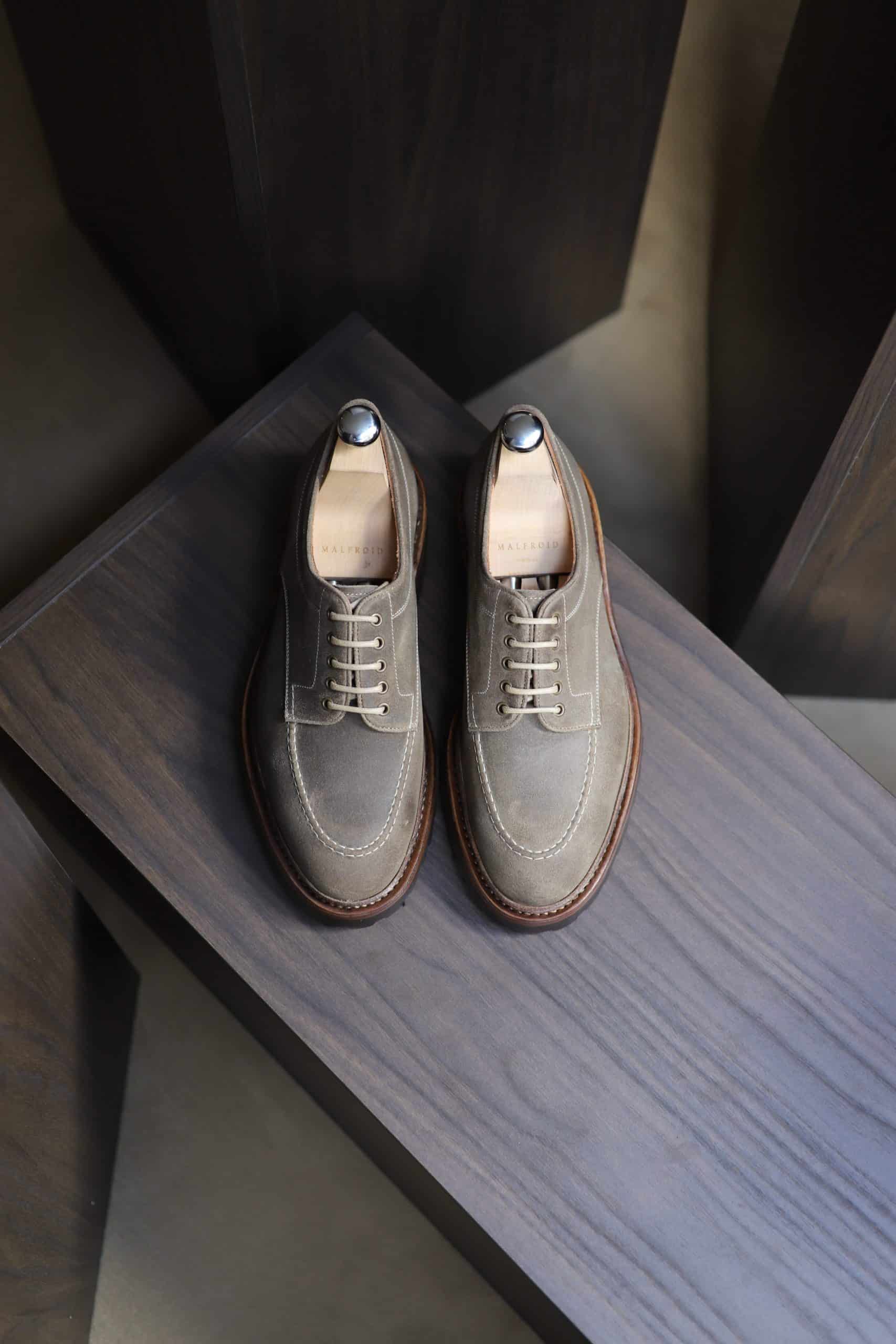 Malfroid Defender derby cuir gras semelle commando