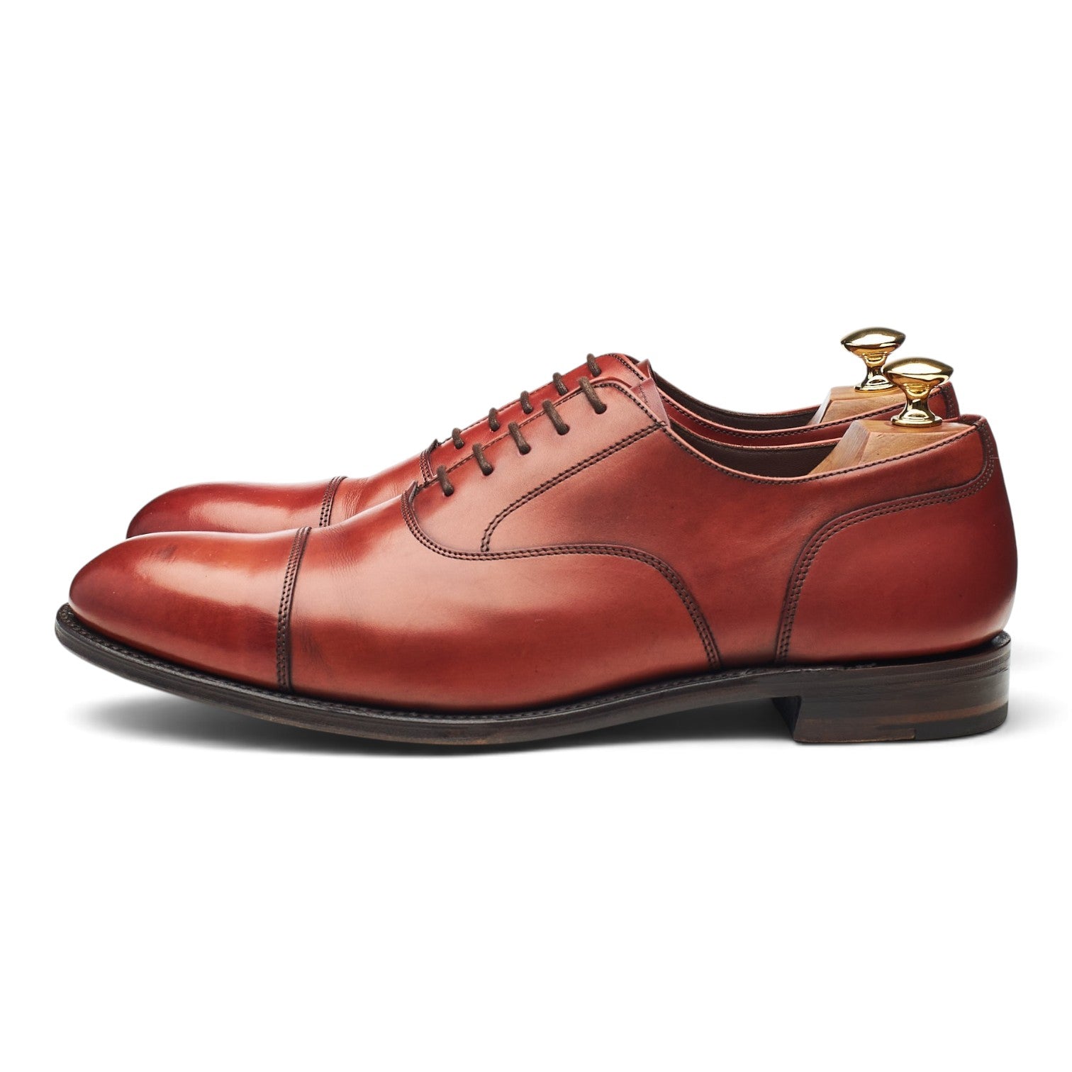 Loake 1880 Stonegate oxford cuir marron UK 9