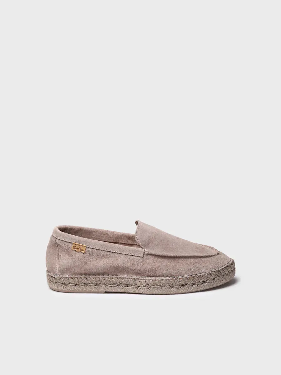 Toni Pons Max espadrille homme gris suède