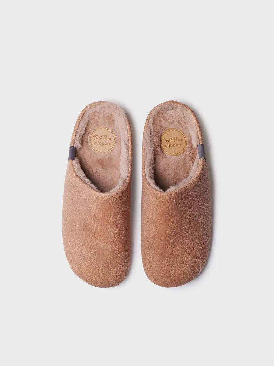 Toni Pons Noti-BD chausson tissu homme camel