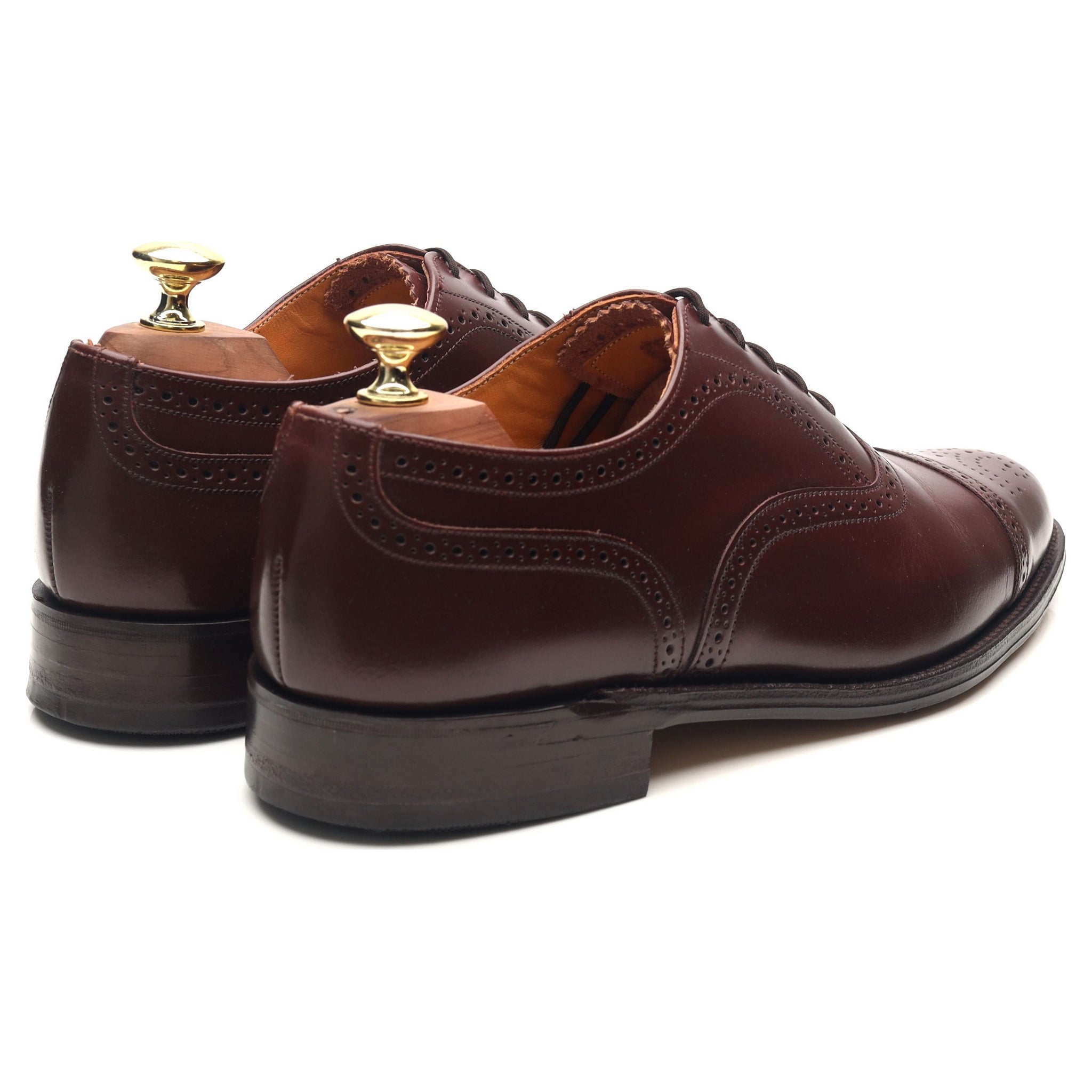 Loake chaussures oxford cuir bordeaux pointure UK 7