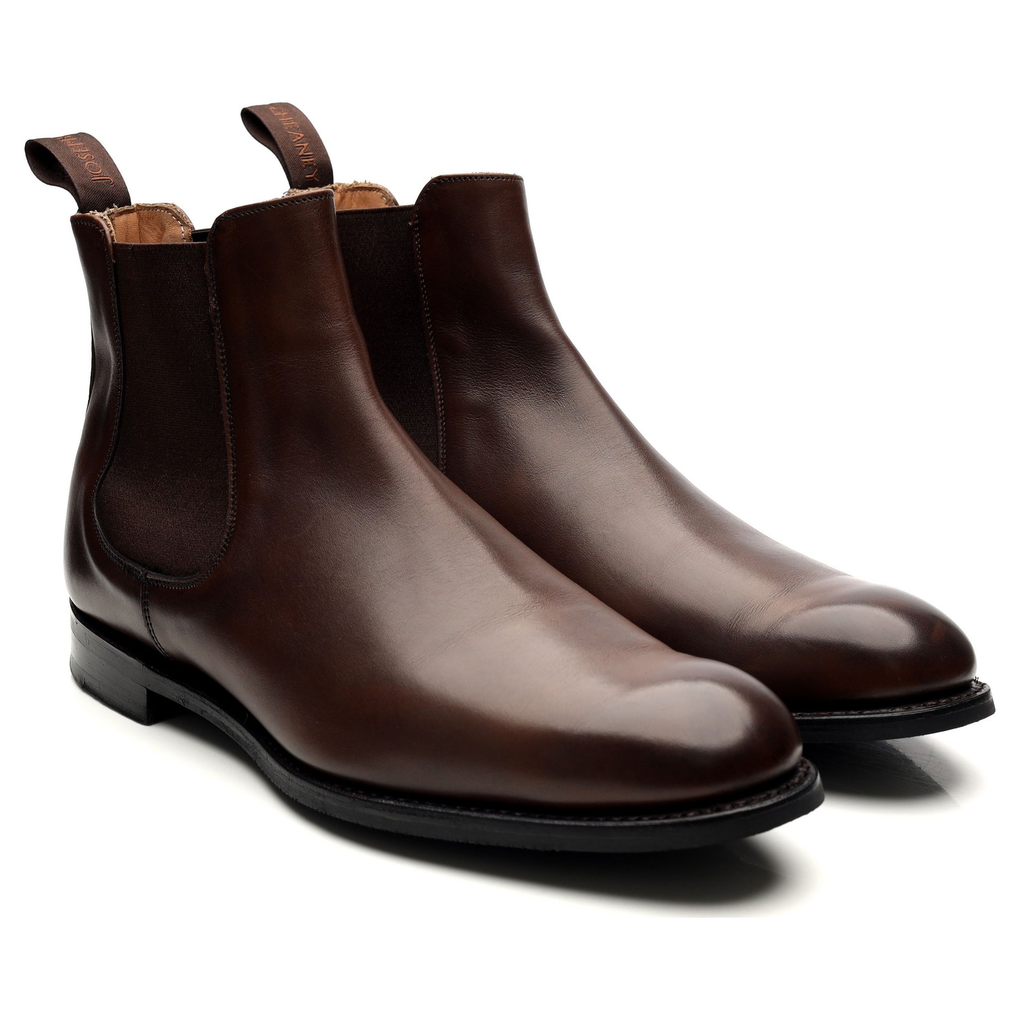 Cheaney Godfrey chelsea cuir marron 9.5