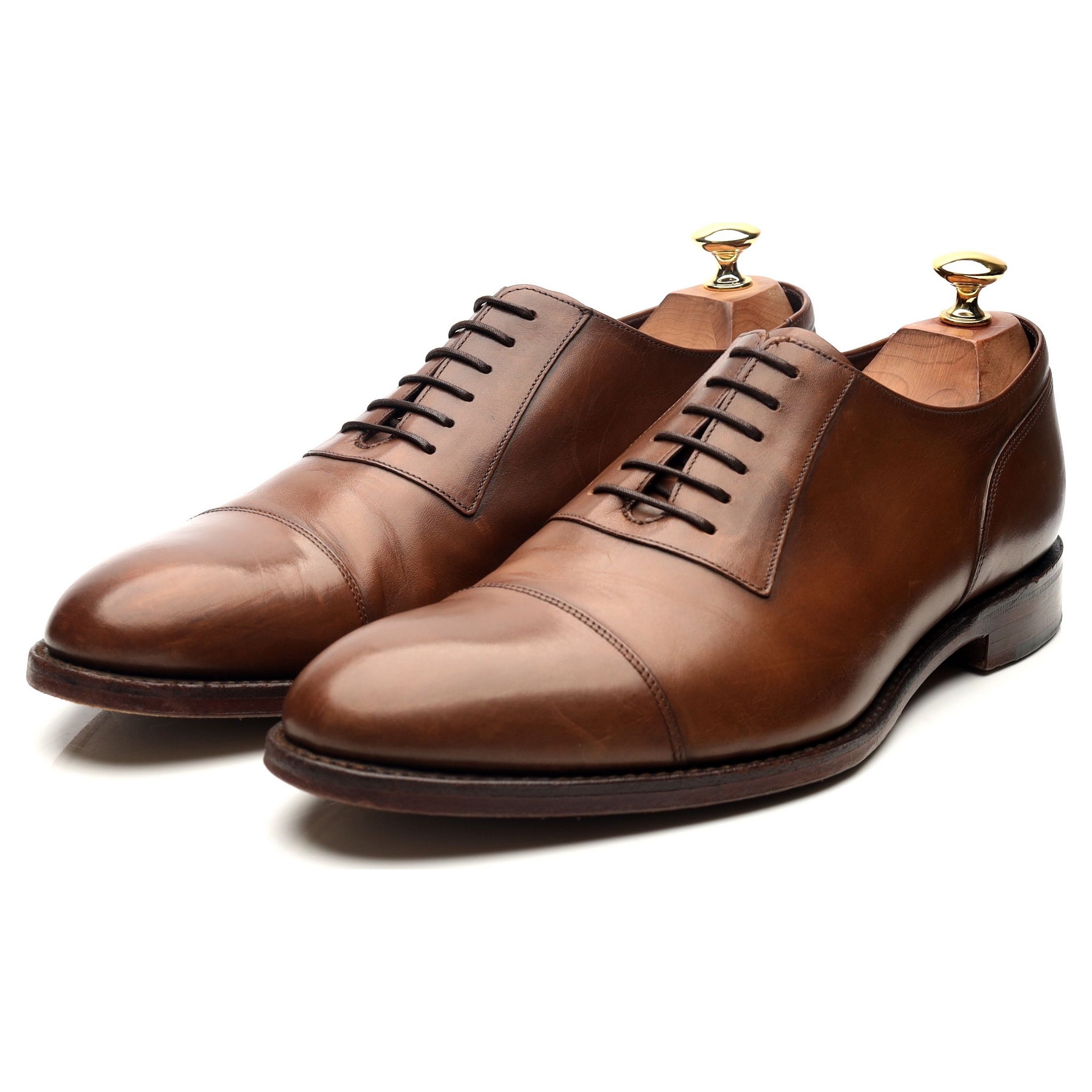 Loake 1880 Churchill oxford cuir marron UK 9
