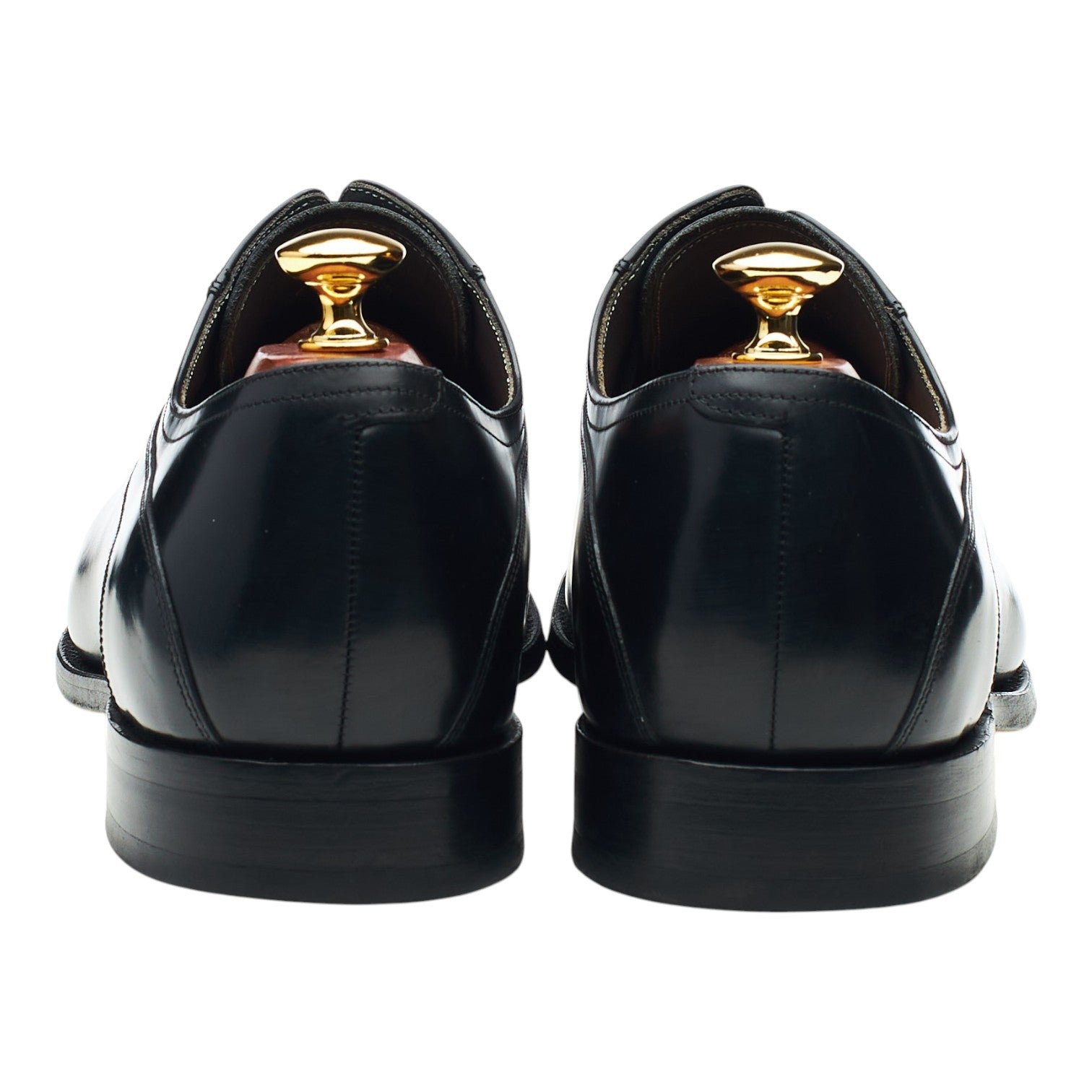 Barker Wickham derbies cuir noir 9 UK