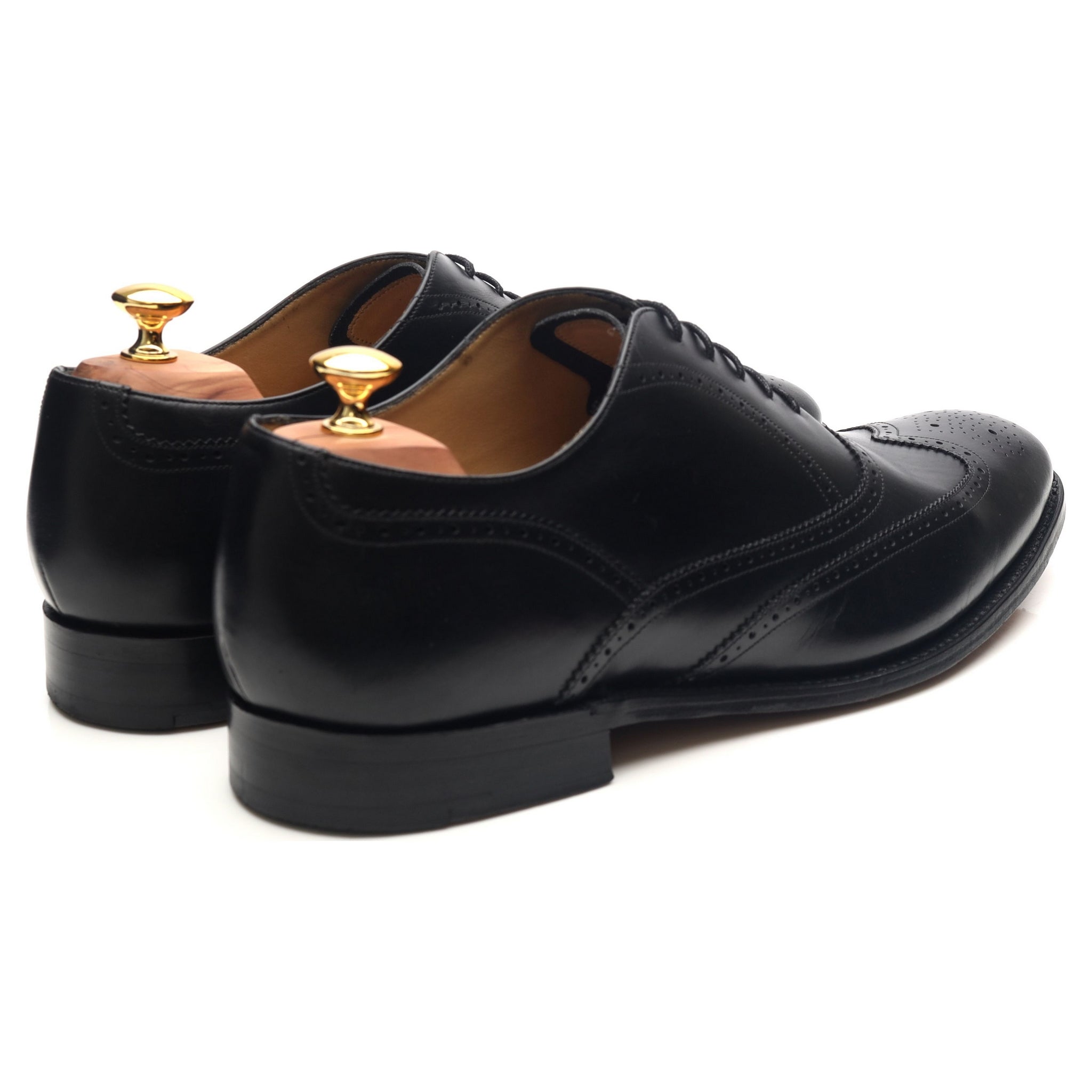 Barker Newport derbies cuir noir pointure UK 12