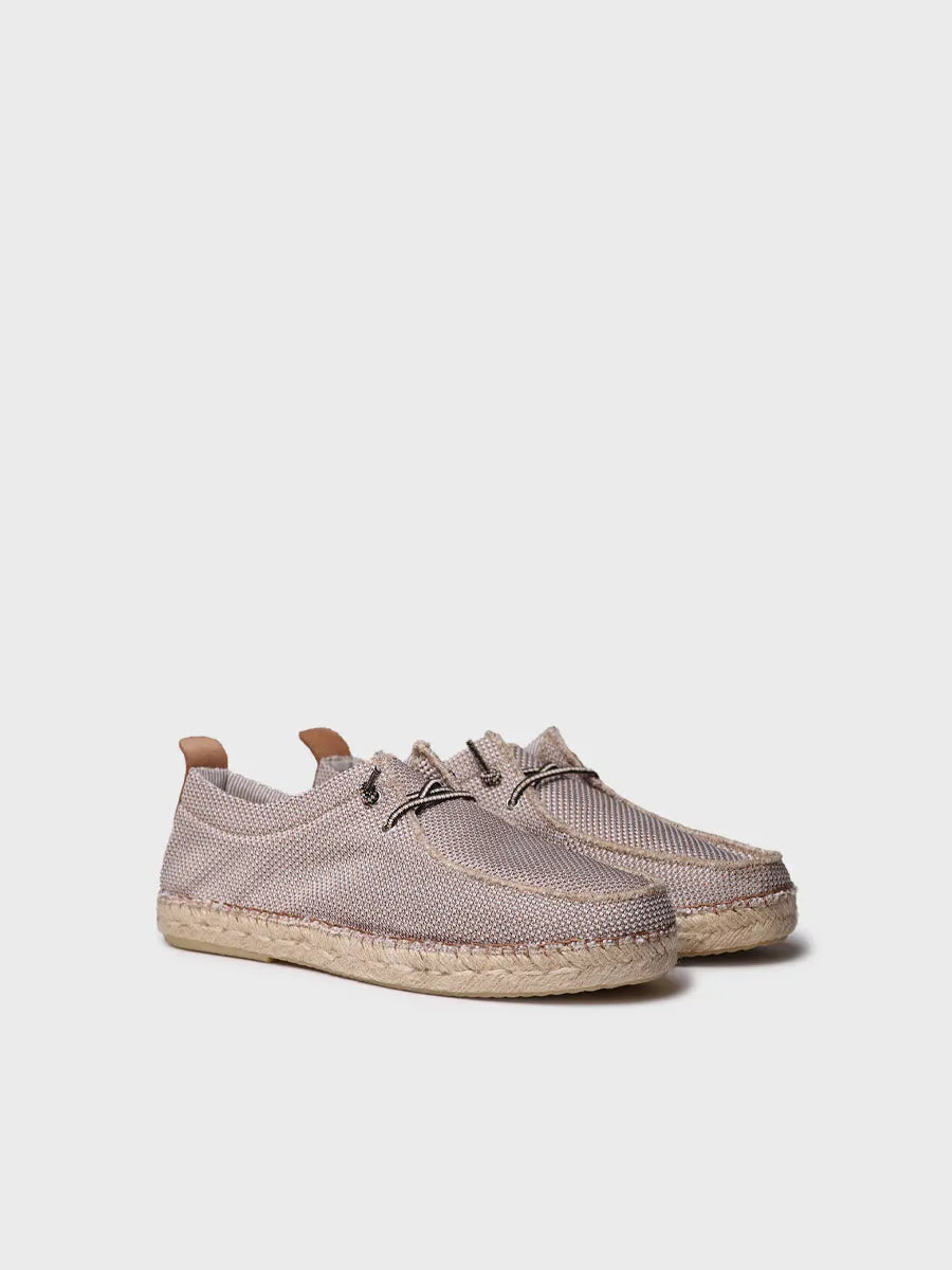 Toni Pons Oscar espadrille homme maille à lacets
