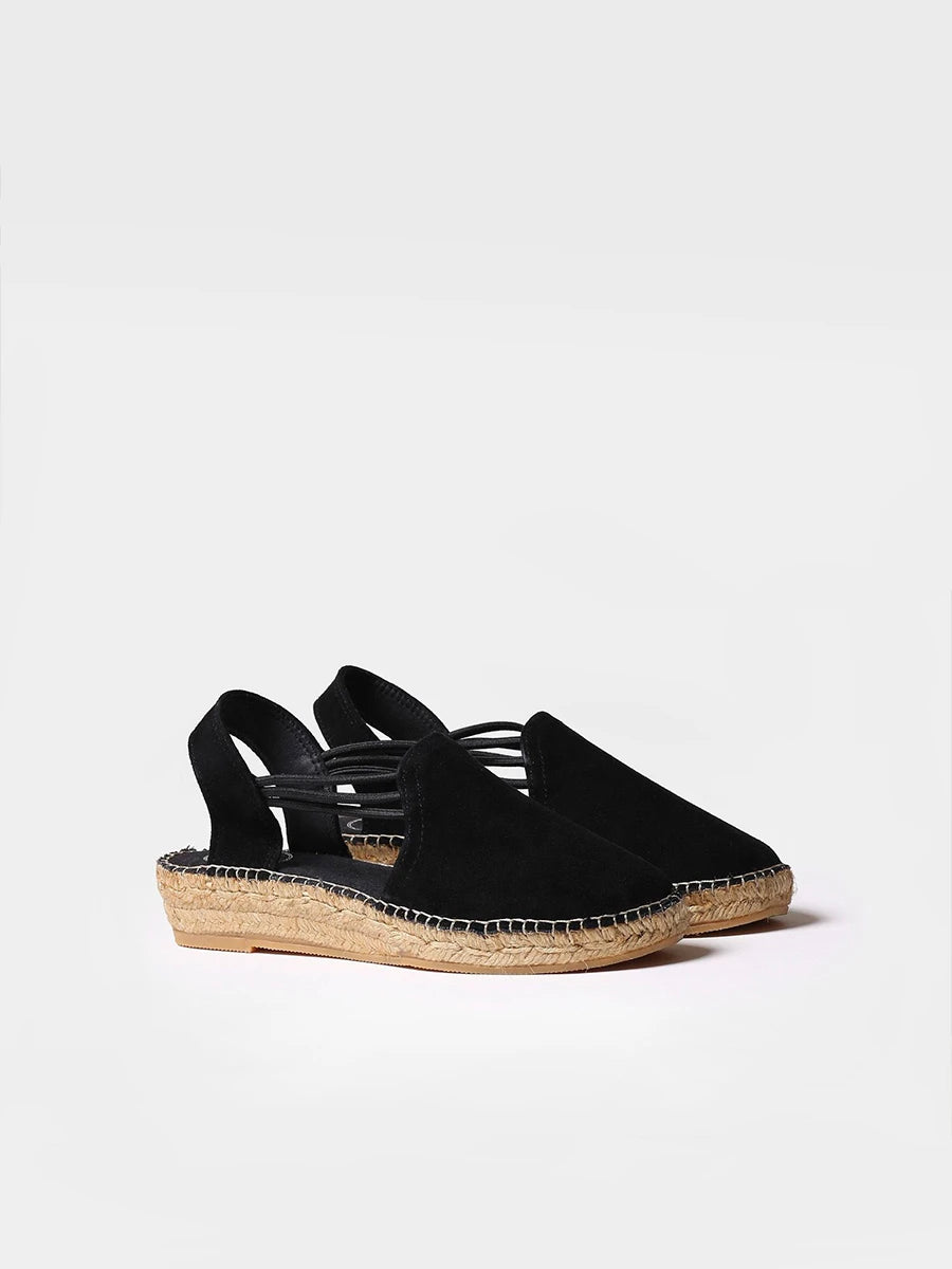 Toni Pons Nuria espadrilles compensees daim talon 3 cm