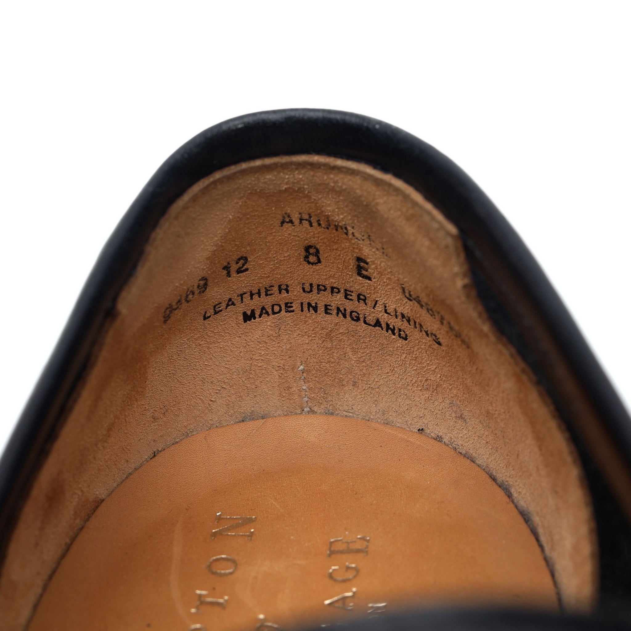 Shipton & Heneage Arundel mocassin cuir noir UK 8