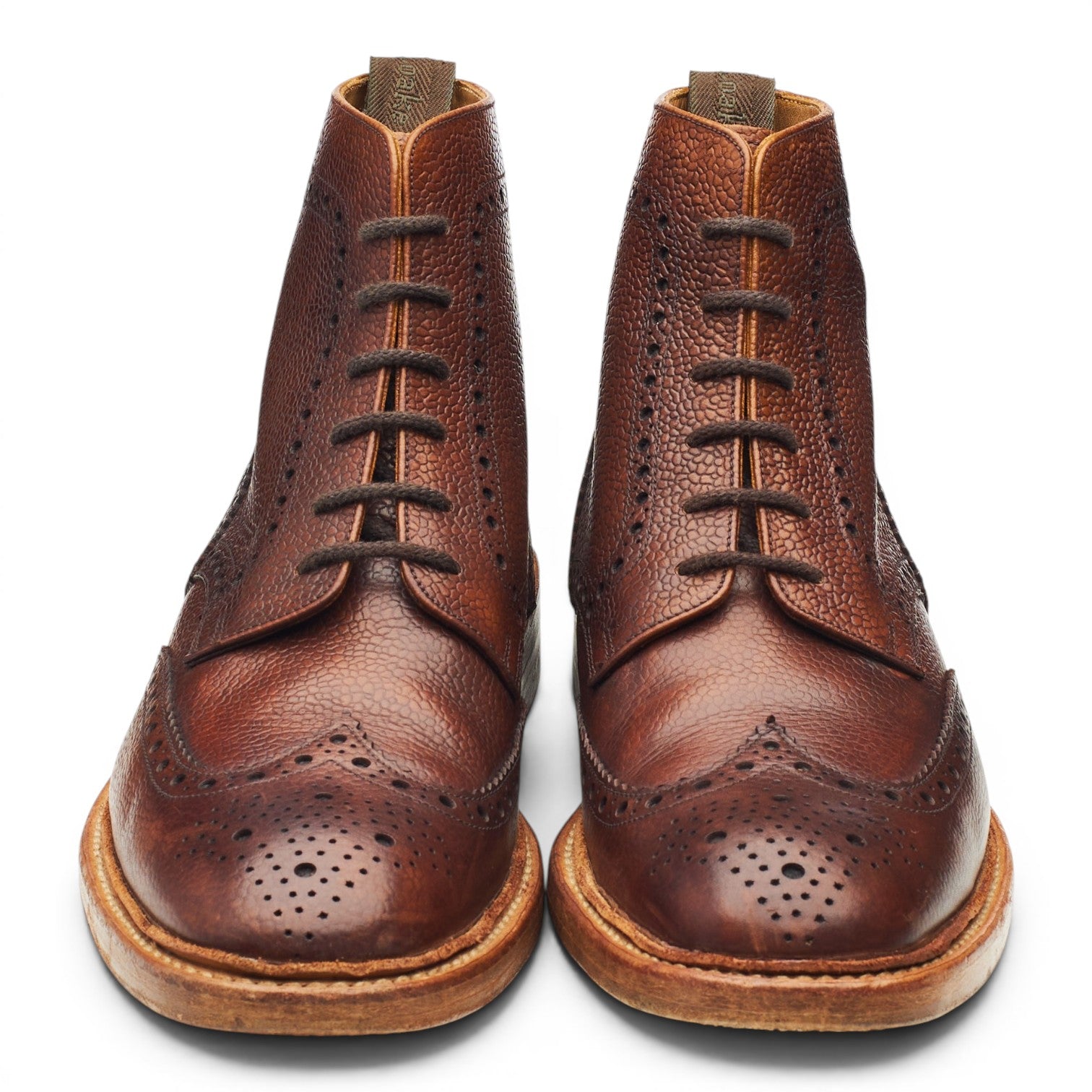 Next boots derbies cuir marron UK 7