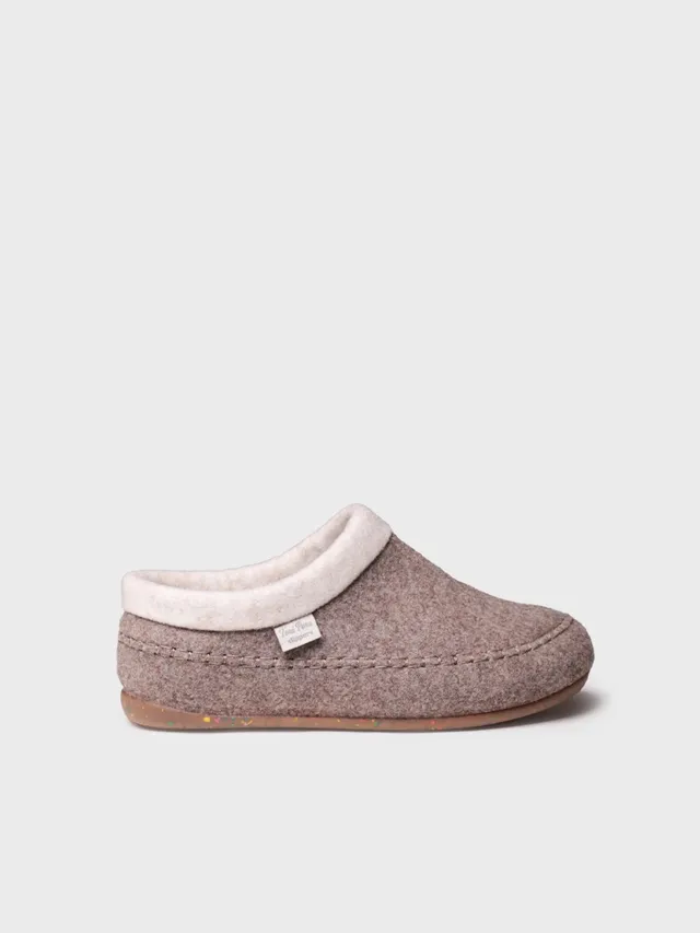 Toni Pons Albons mule feutre compensée femme 4 cm