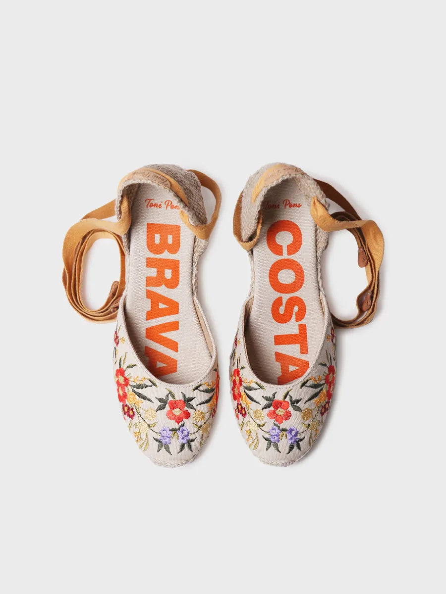 Toni Pons Castell espadrilles rubans multicolore