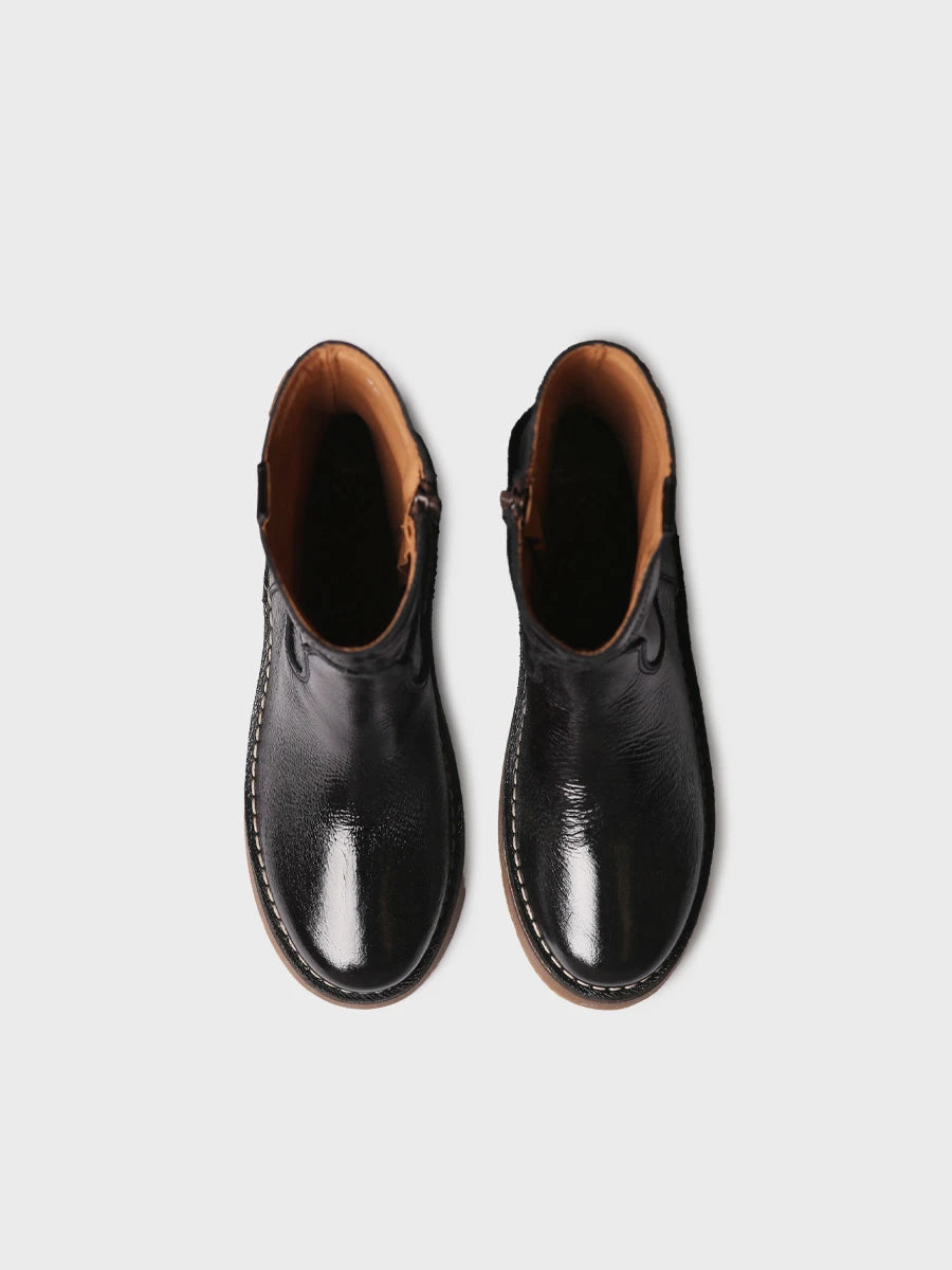 Toni Pons Iris-CA bottines vernis zip latéral