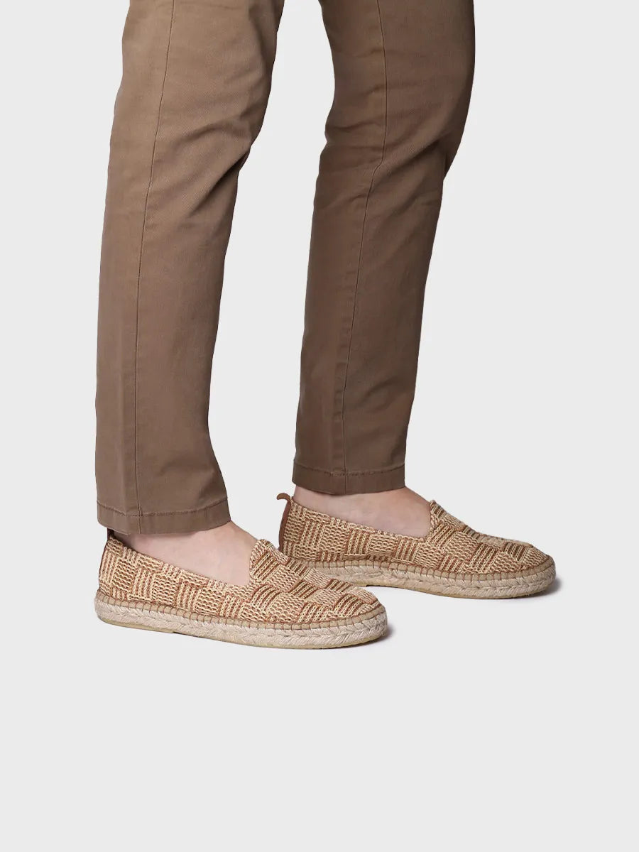 Toni Pons Darwin espadrille homme raphia fermée