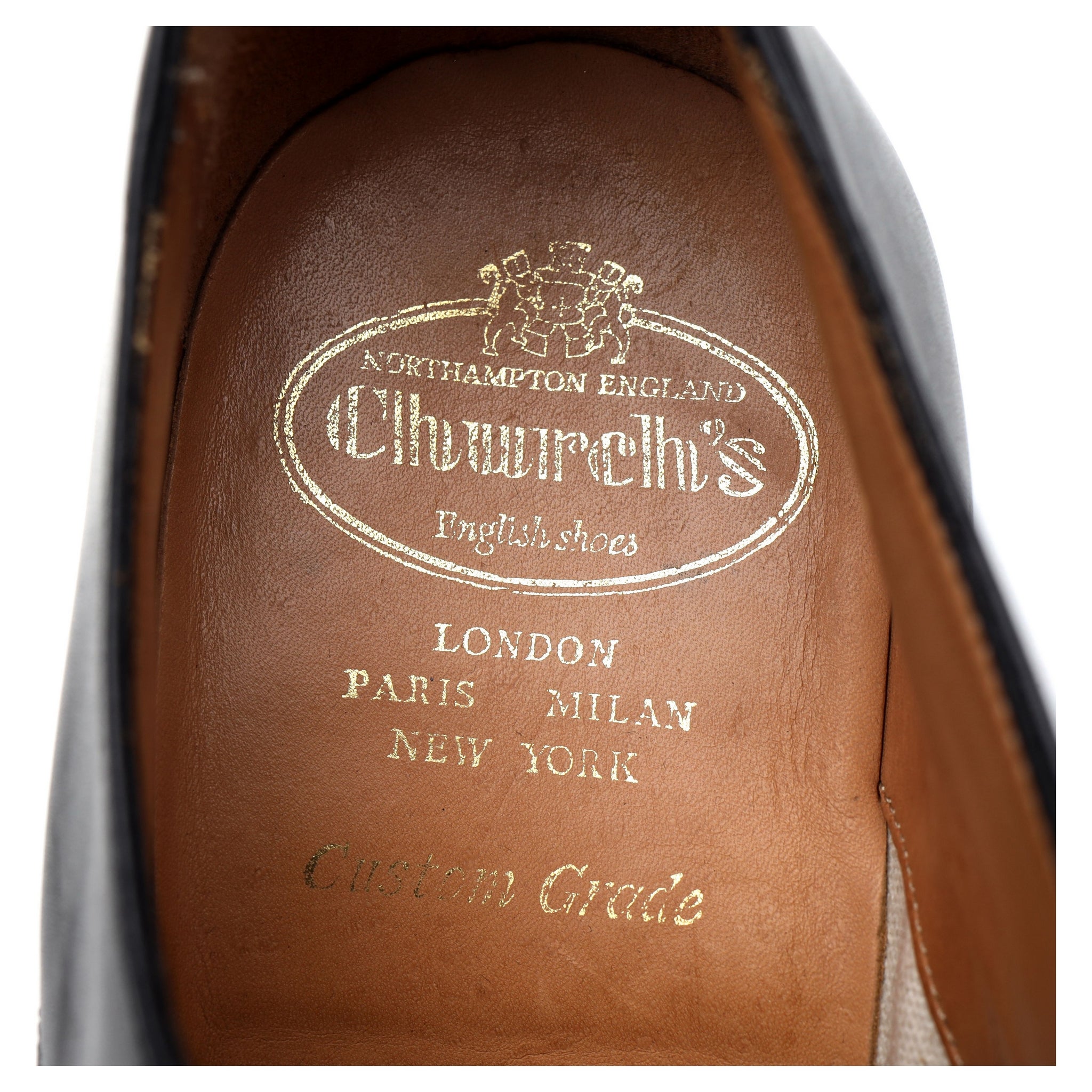 Church's Sawley derbys cuir noir UK 6.5