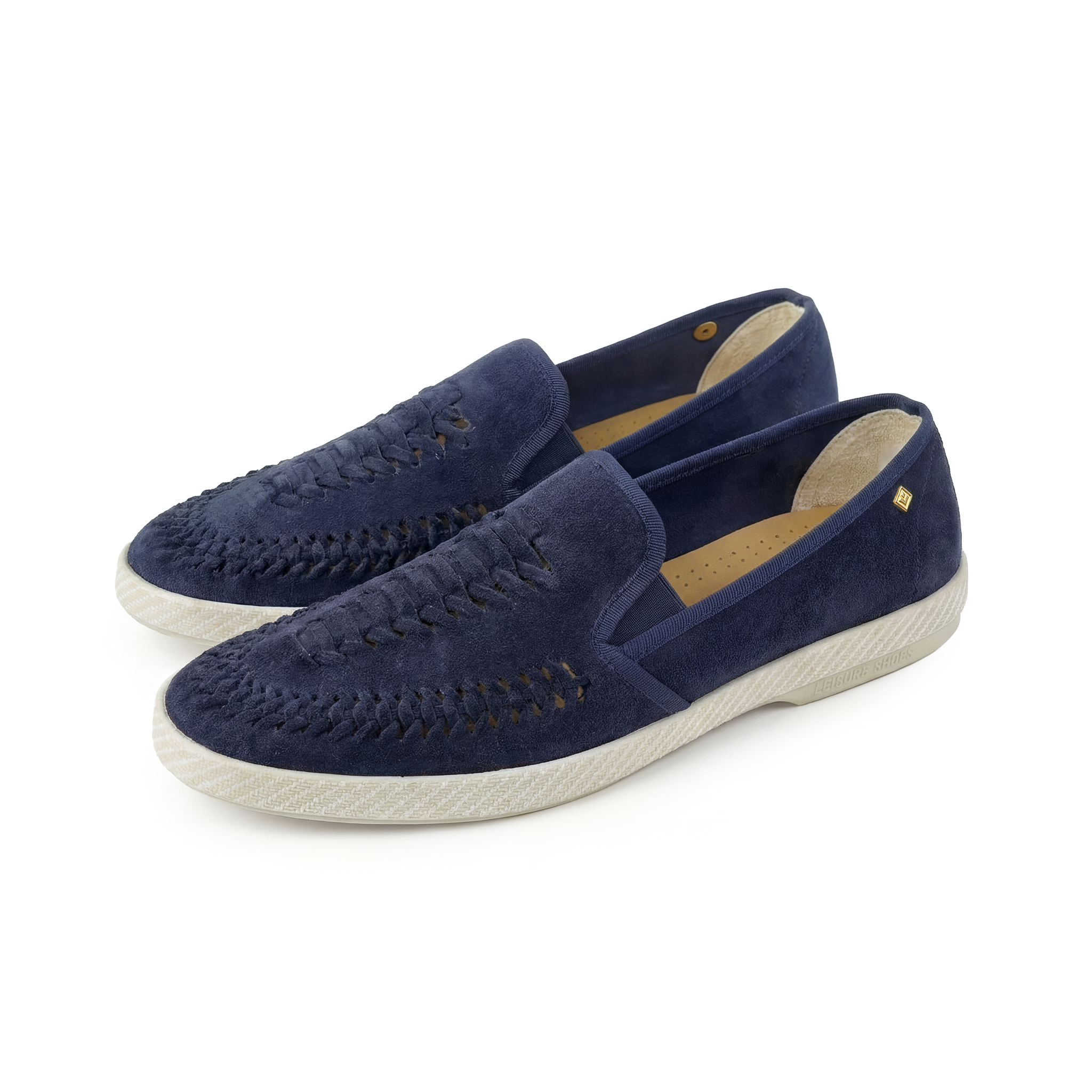 Rivieras Classic Arizona espadrilles cuir marine