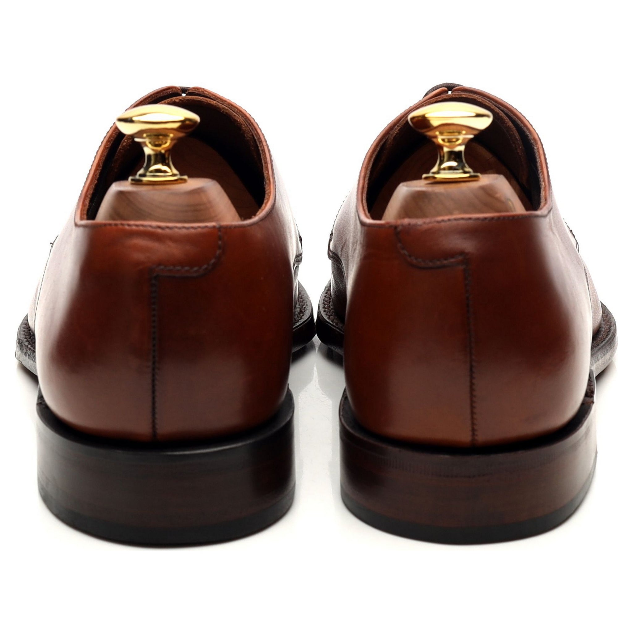 Loake 1880 Cornwall Derby cuir camel UK 6 étroit