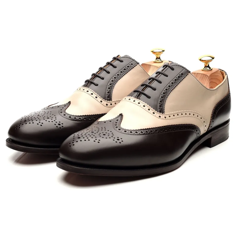 Alfred Sargent Melly Oxford cuir marron UK 11 bicolore