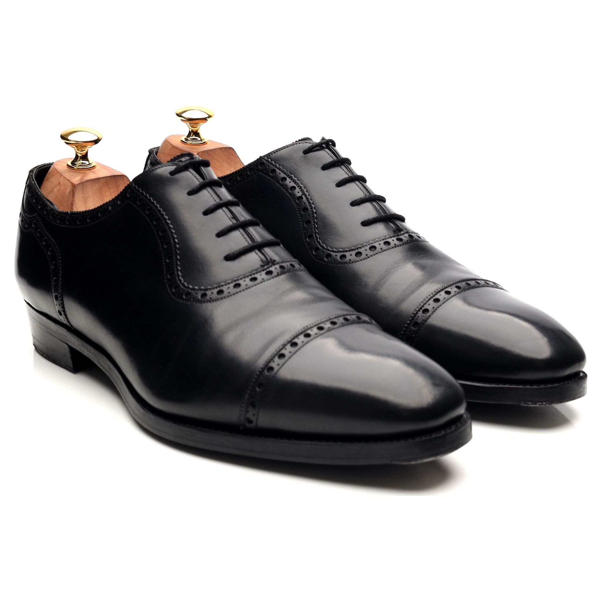 Gaziano & Girling St. James II oxford cuir noir UK 10