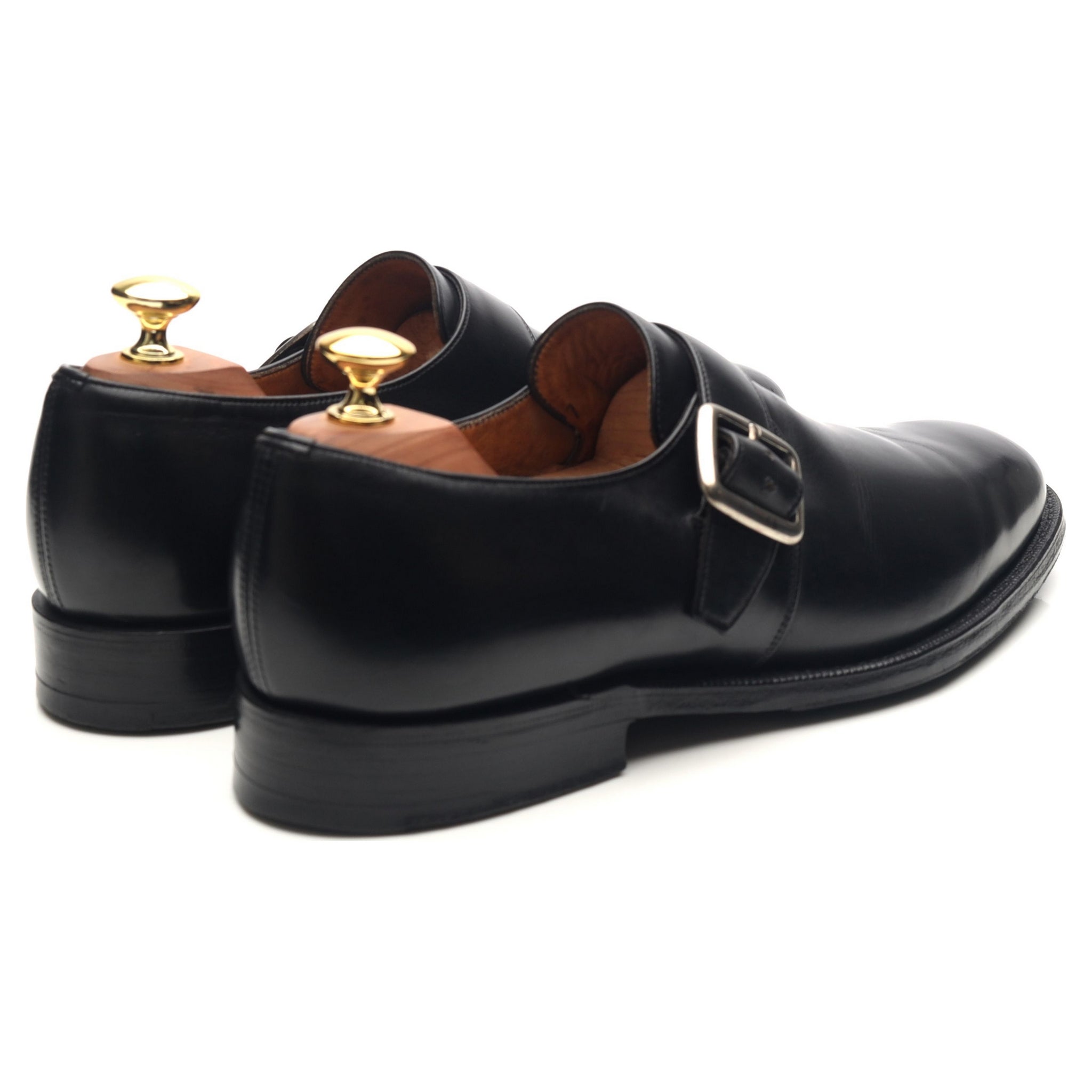 Church's Abington chaussures monk cuir noir pointure UK 8