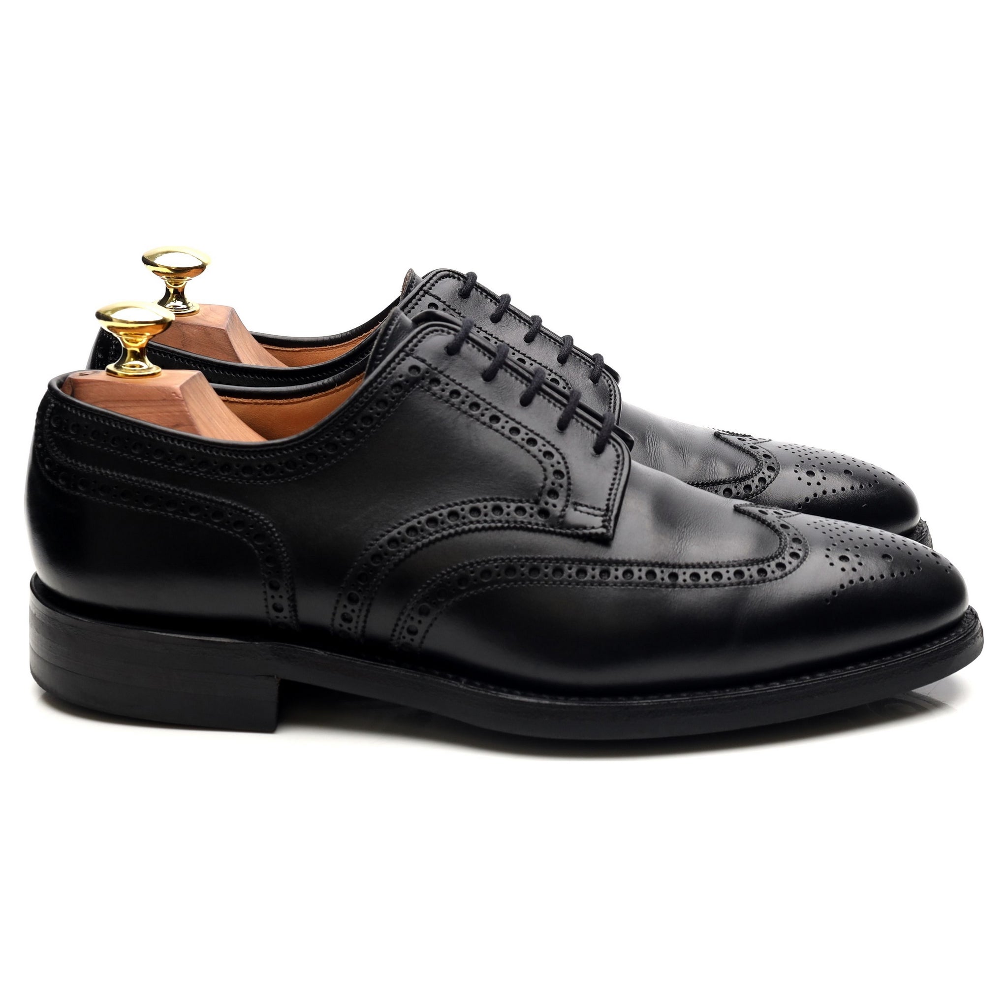 Crockett & Jones Swansea Derby cuir noir pointure UK 7.5
