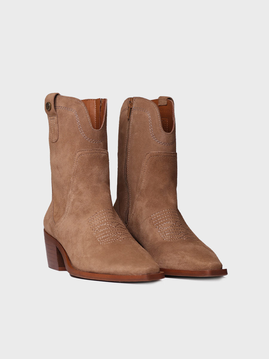 Toni Pons Irene-SY bottines femme daim marron