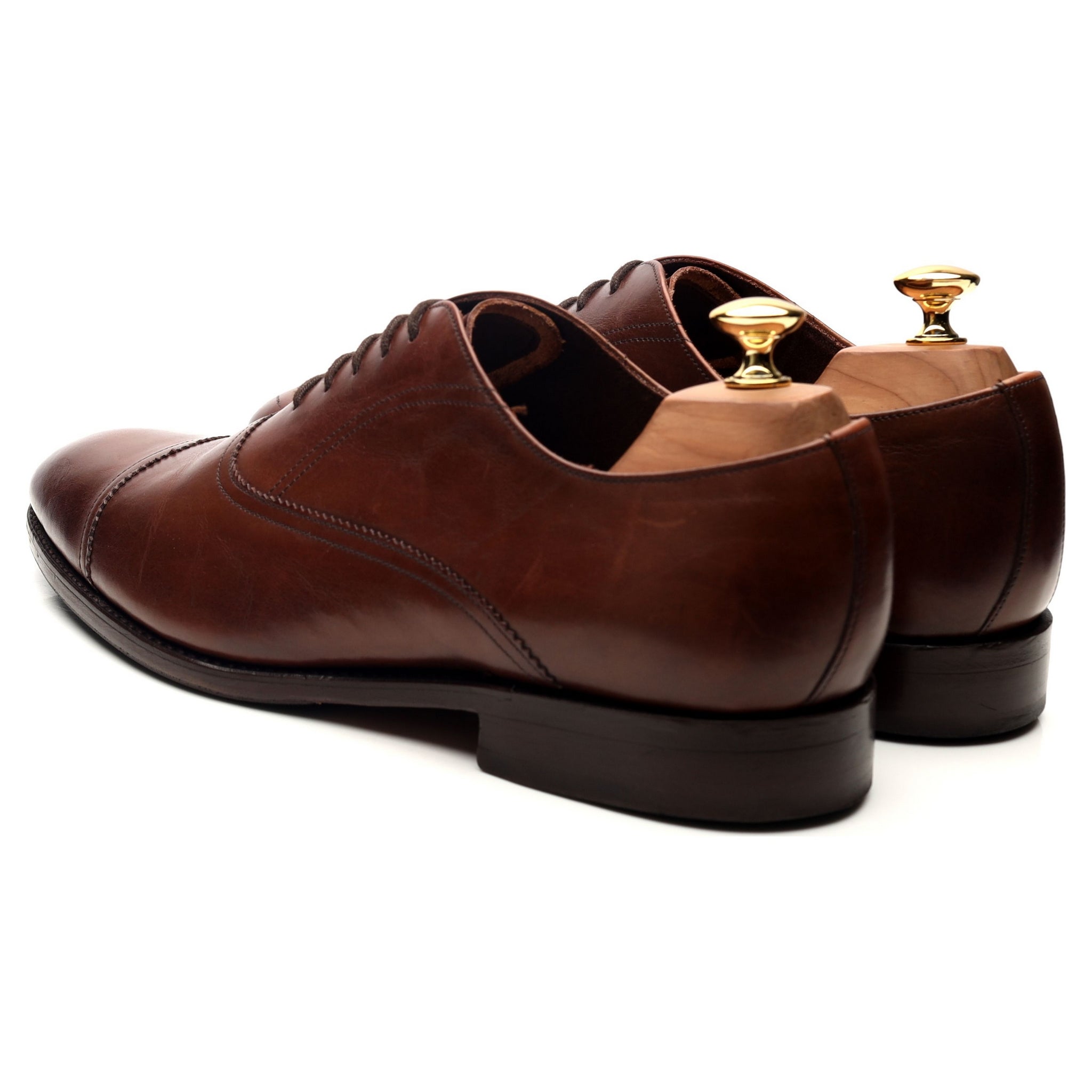 Barker Malvern richelieu cuir marron 10 UK